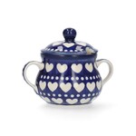 Bunzlau Castle Bunzlau Castle Suiker pot Sugar Bowl 200 ml Blue Valentine Bunzlau Castle 1035-0375E