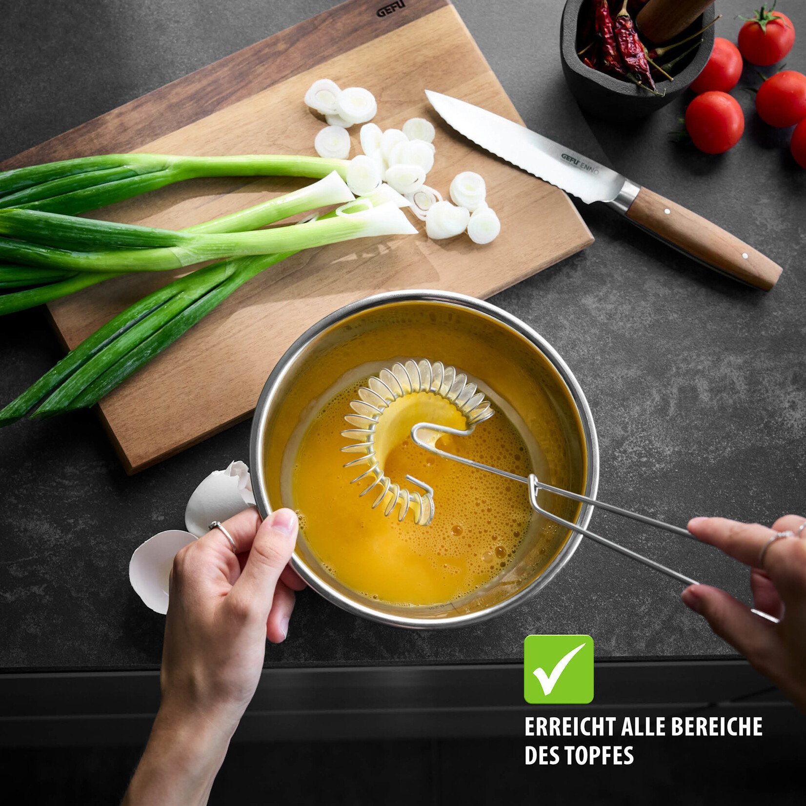 Gefu Set-2 spiraal gardes Gefu Corina Set-2 spiraal garde Gefu 12816