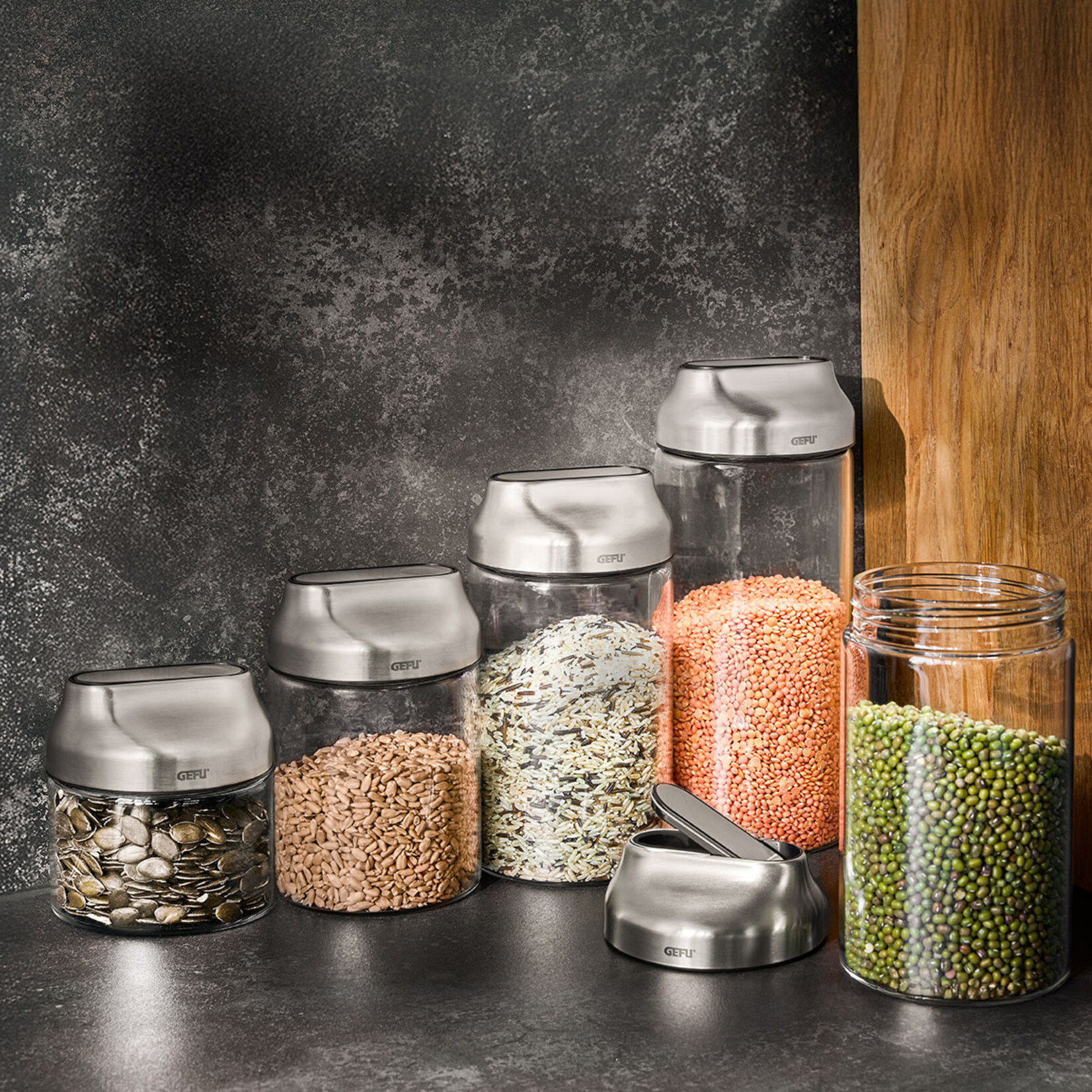 Gefu Gefu Kippo voorraadpot 400 ml Gefu Kippo voorraadbus 400 ml Gefu 33739