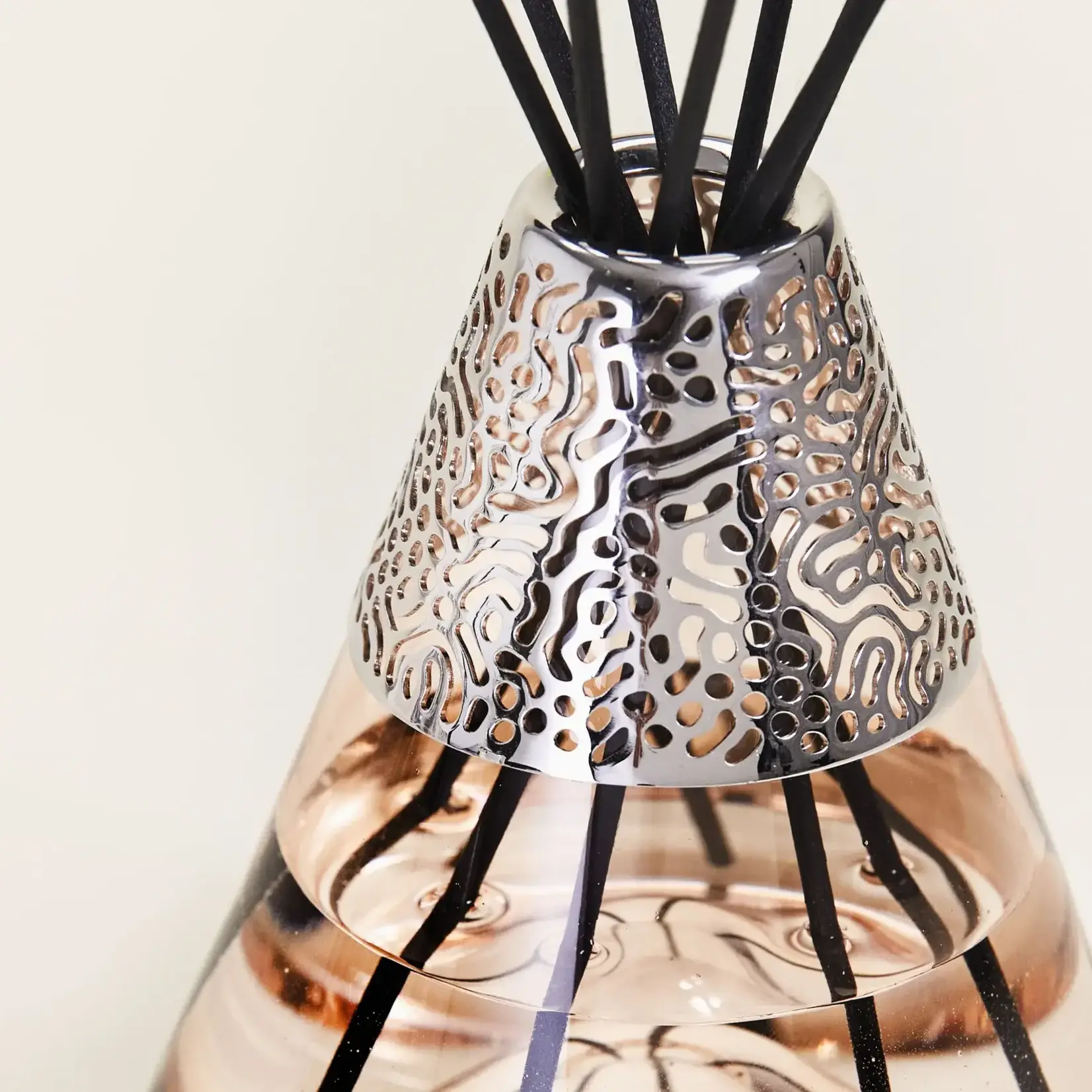 Maison Berger Paris 1898 Parfumverspreider met sticks Maison Berger x Starck Peau de Soie Parfumsticks