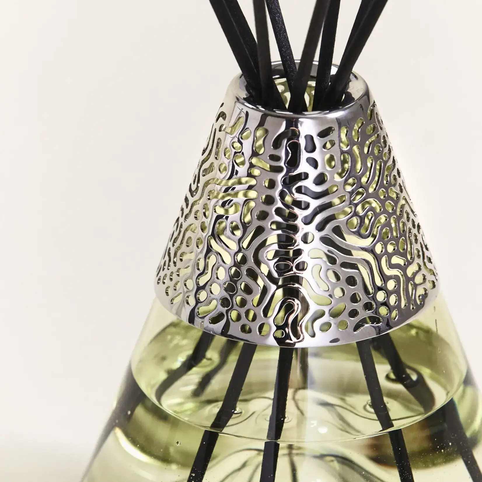 Maison Berger Paris 1898 Parfumverspreider groen met sticks Maison Berger x Starck Peau d' Ailleurs Parfumsticks