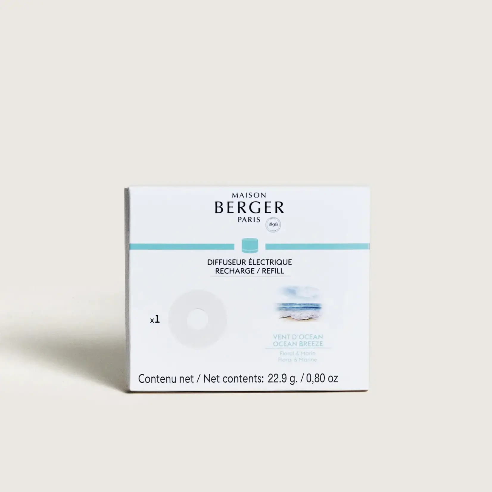 Maison Berger Paris 1898 Nomad Navulling Vent D'Ocean Nomad elektrische parfum diffuser Maison Berger 7777