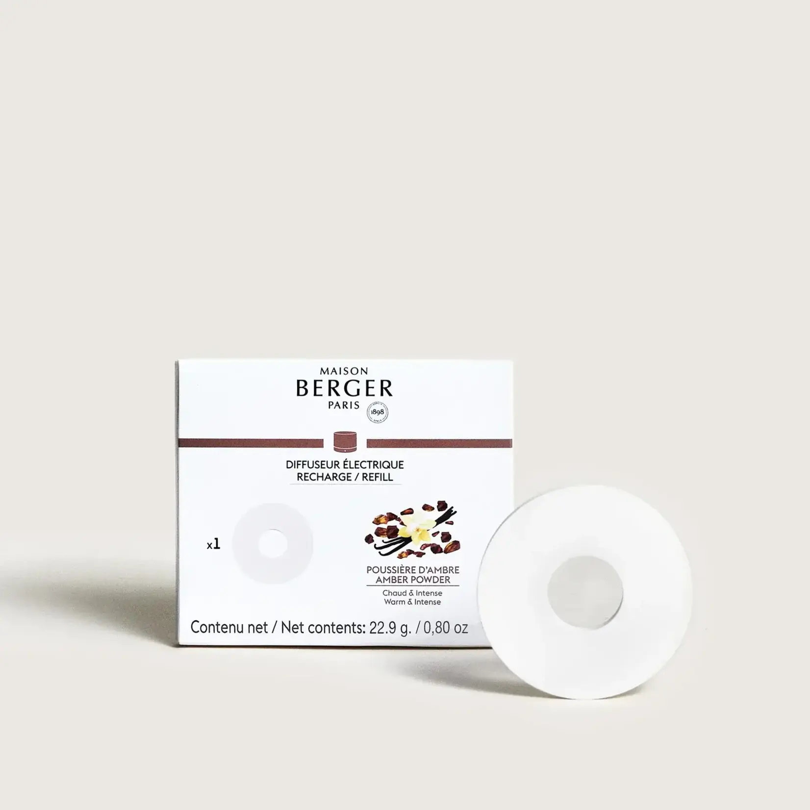 Maison Berger Paris 1898 Nomad Navulling Poussiere D Ambre Nomad elektrische parfum diffuser Maison Berger 7778
