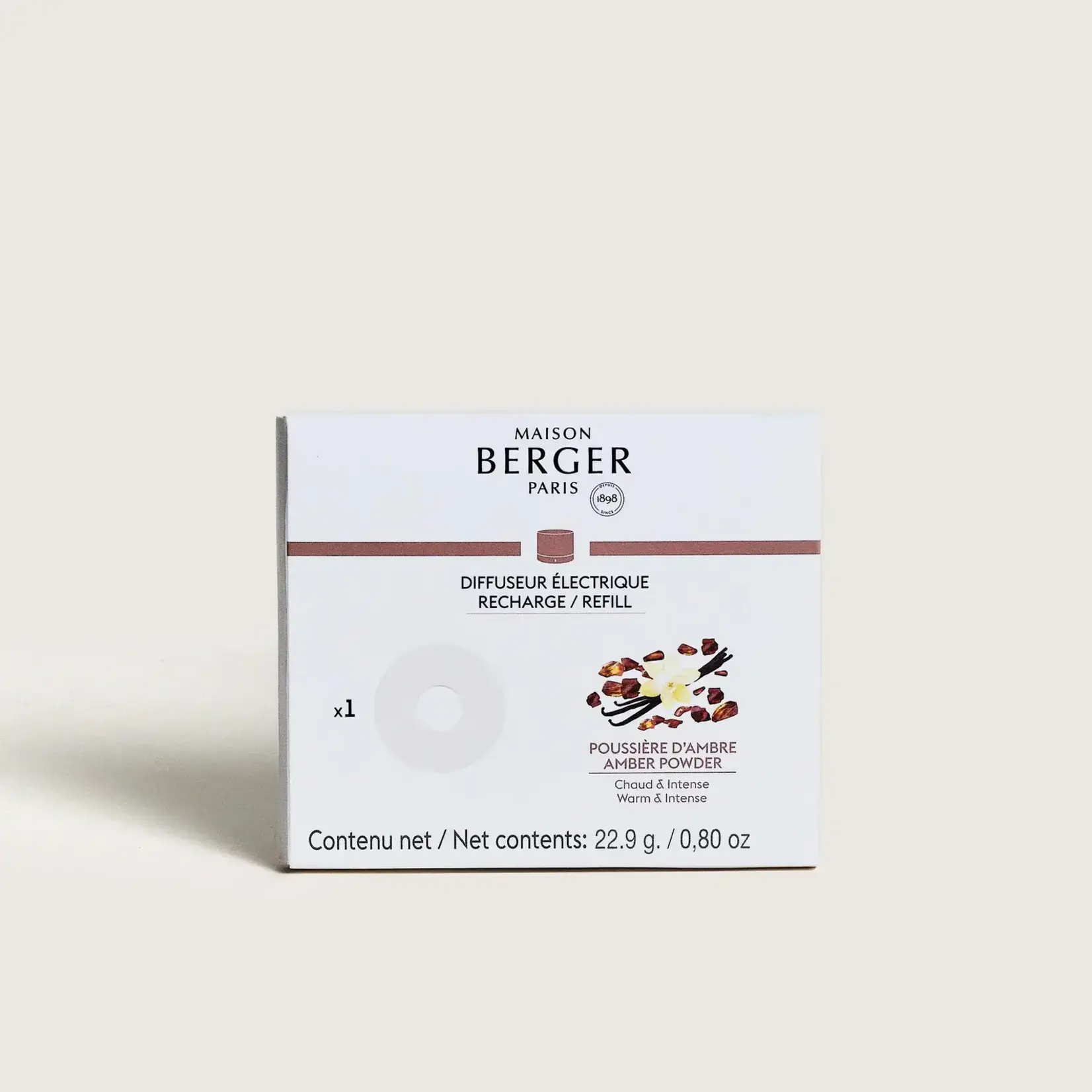 Maison Berger Paris 1898 Nomad Navulling Poussiere D Ambre Nomad elektrische parfum diffuser Maison Berger 7778
