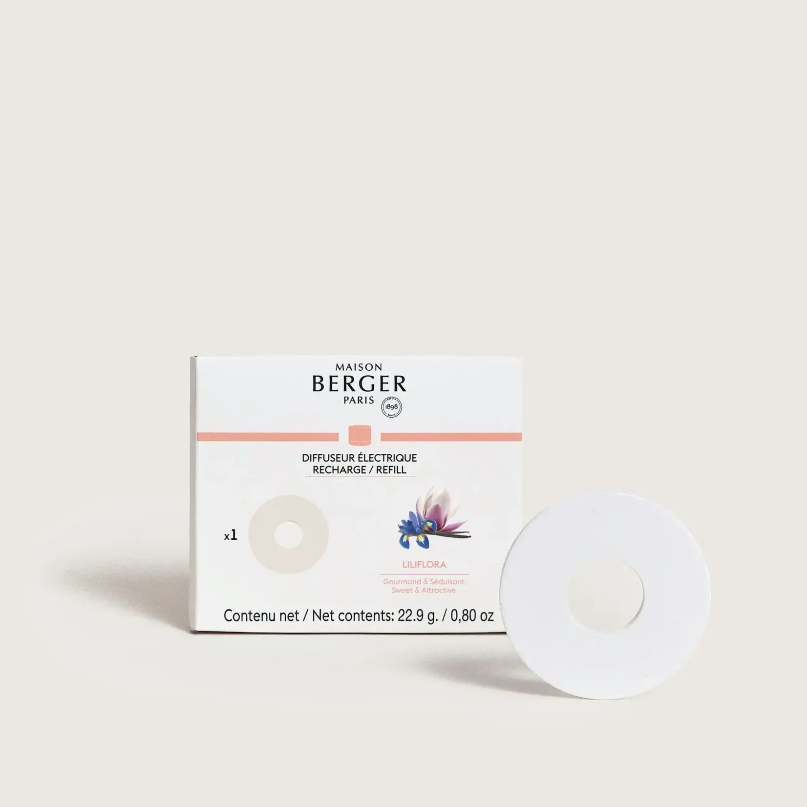Maison Berger Paris 1898 Nomad Navulling Liliflora Nomad elektrische parfum diffuser Maison Berger 7882