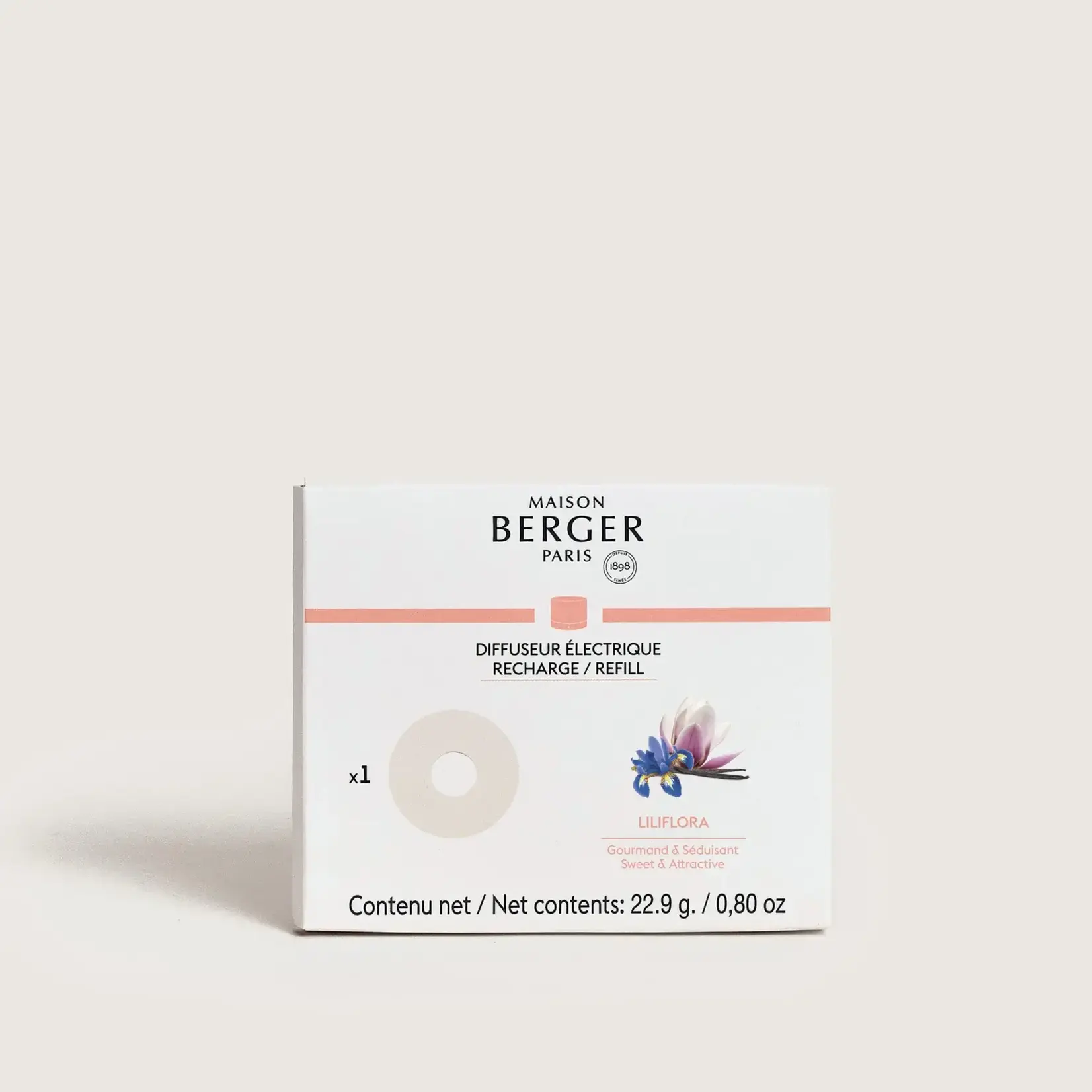 Maison Berger Paris 1898 Nomad Navulling Liliflora Nomad elektrische parfum diffuser Maison Berger 7882