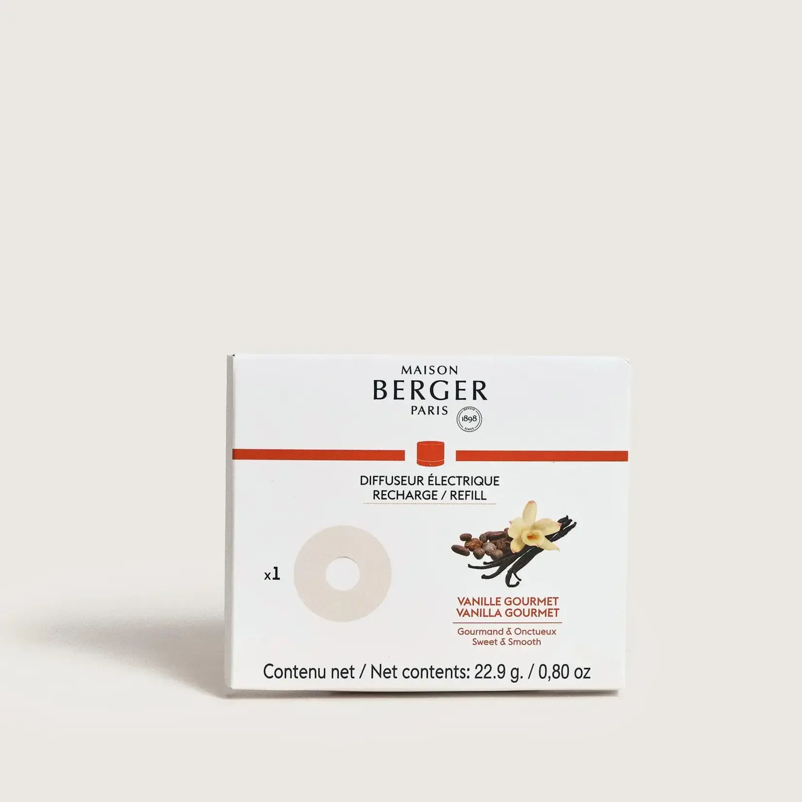 Maison Berger Paris 1898 Nomad Navulling Vanille Gourmet Nomad elektrische parfum diffuser Maison Berger 7884