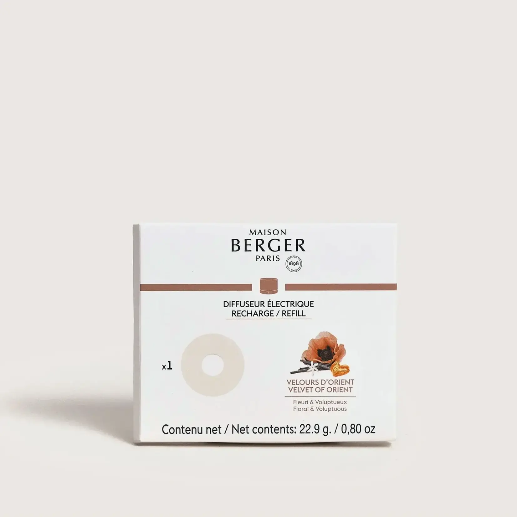 Maison Berger Paris 1898 Nomad Navulling Velours D Orient Nomad elektrische parfum diffuser Maison Berger 7885