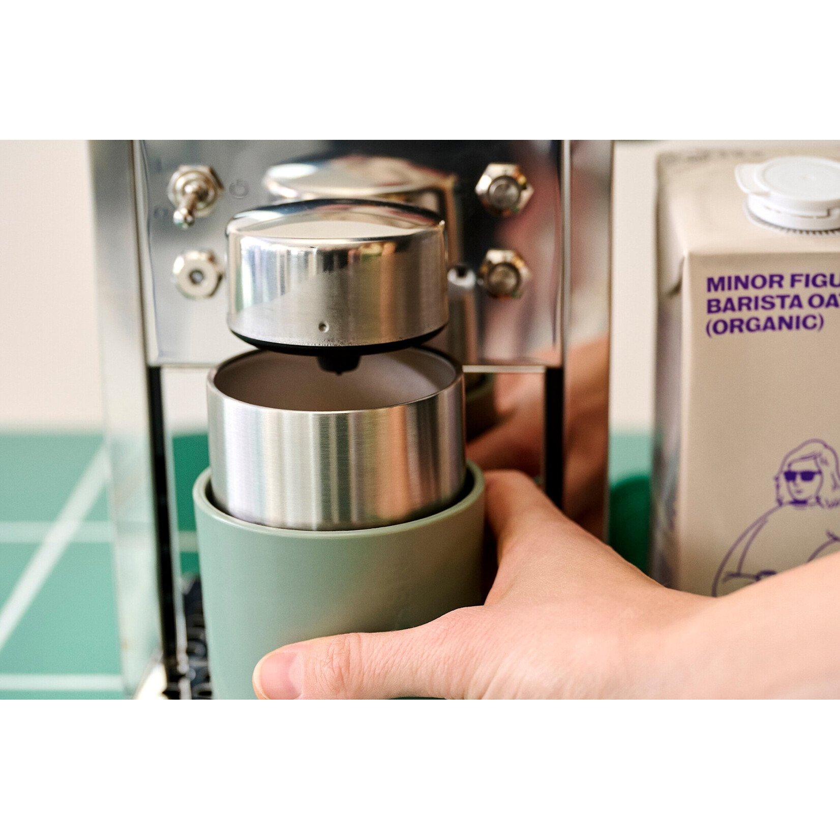 Mepal Mepal Ellipse 300 ml koffiebeker dubbelwandig to go koffiebeker Nordic Sage Mepal 104176094700