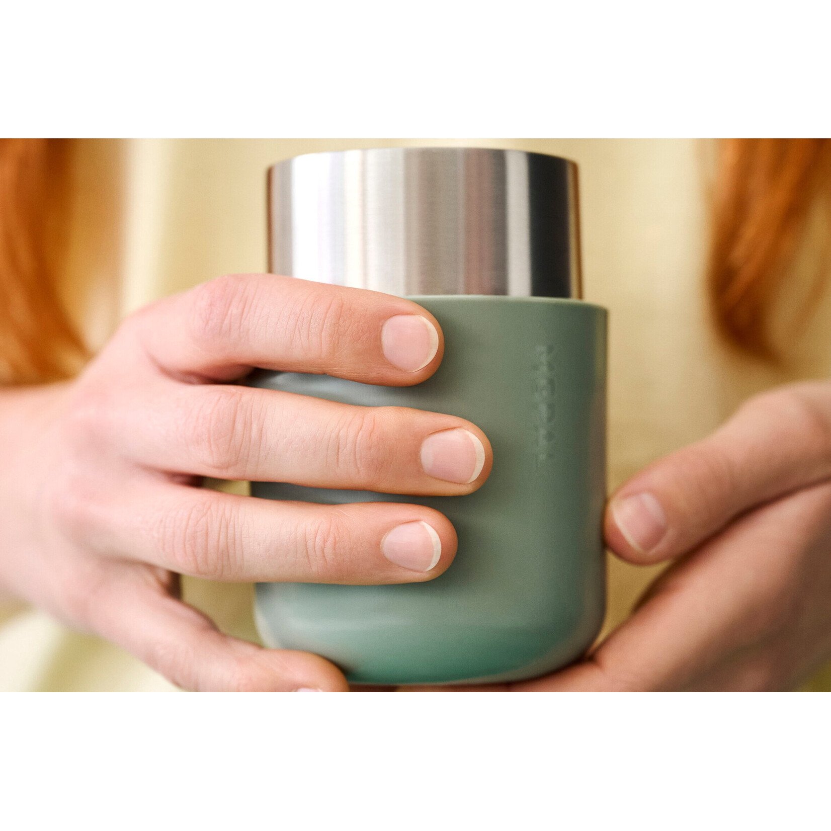 Mepal Mepal Ellipse 300 ml koffiebeker dubbelwandig to go koffiebeker Nordic Sage Mepal 104176094700