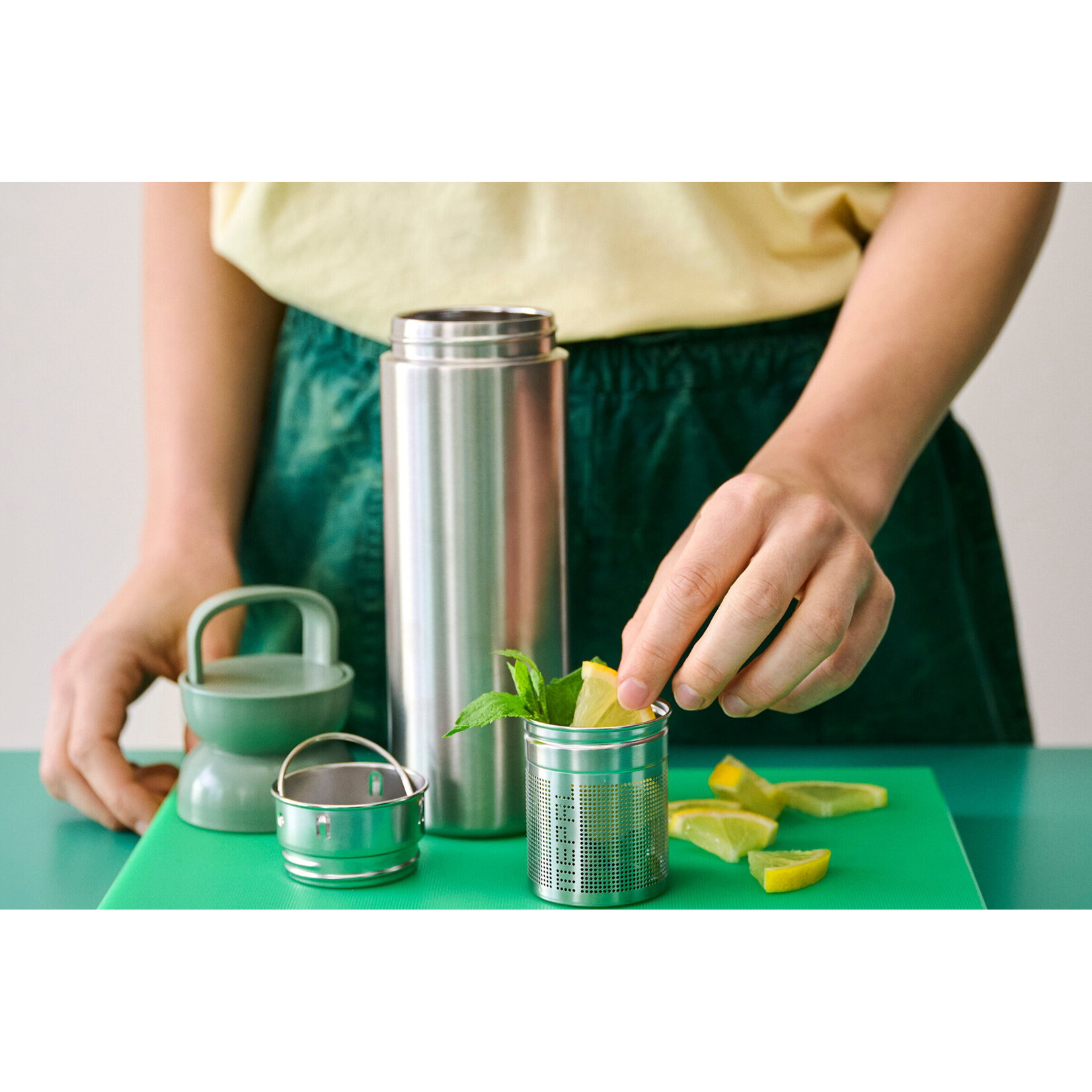 Mepal Mepal Ellipse 500 ml iso theebeker to go theebeker iso Nordic Sage Mepal 104183094700