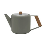 Bredemeijer Bredemeijer dubbelwandige Theepot Boston 1.1 liter Lei Grijs Duet Design  Bredemeijer 111032