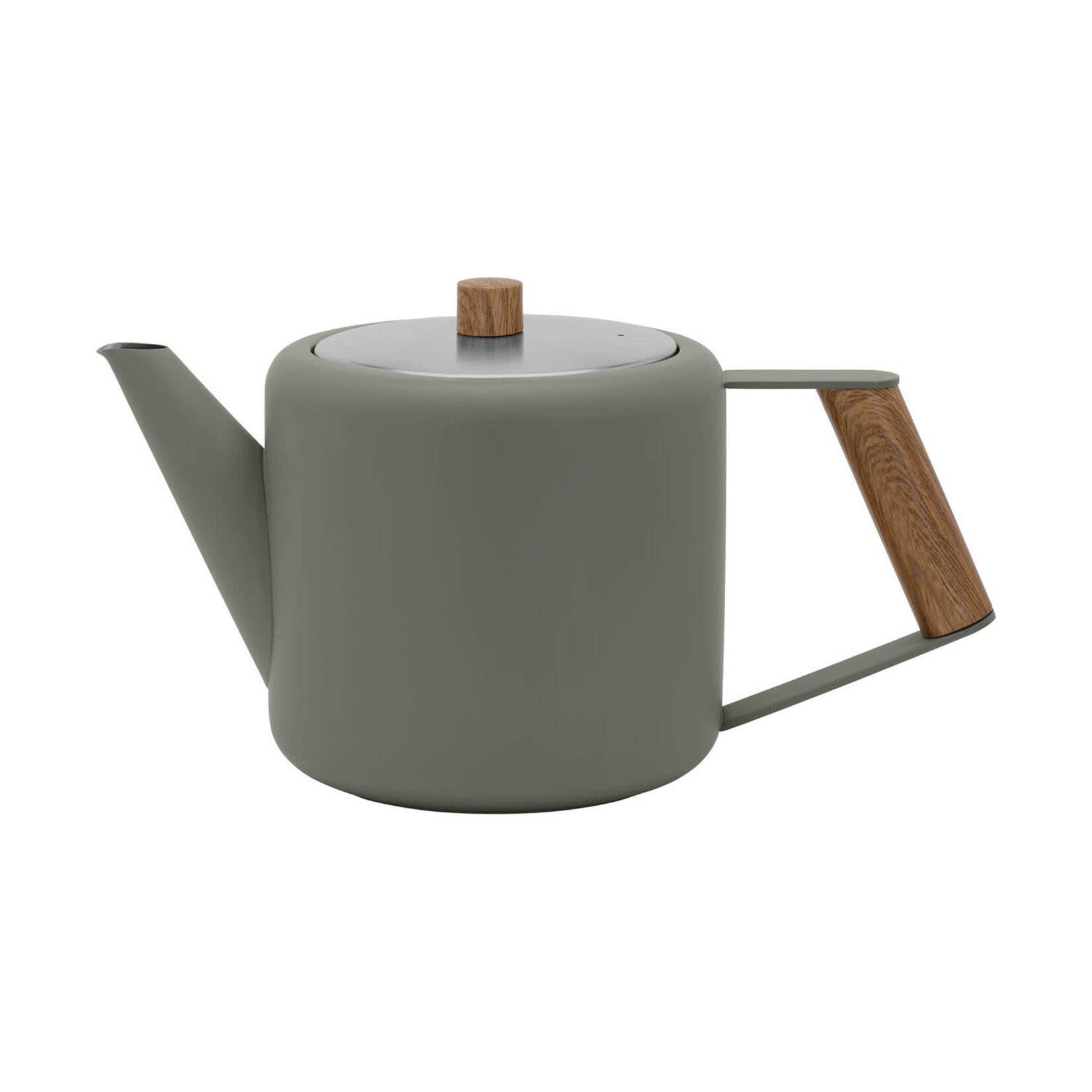 Bredemeijer Bredemeijer dubbelwandige Theepot Boston 1.1 liter Lei Grijs Duet Design  Bredemeijer 111032