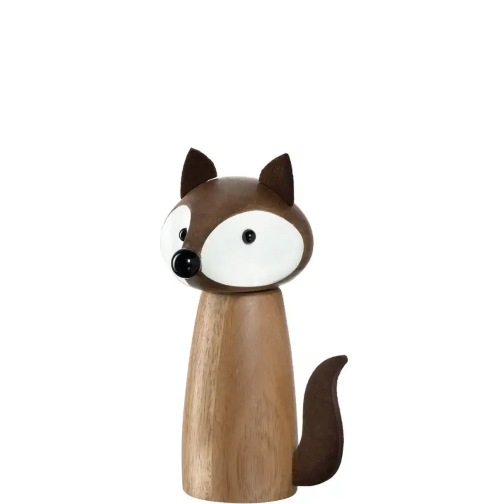 Leonardo Loving Glass Leonardo Fox kruiden molen peper - zout molen houten Vos Leonardo Fox spice mill wood 018698