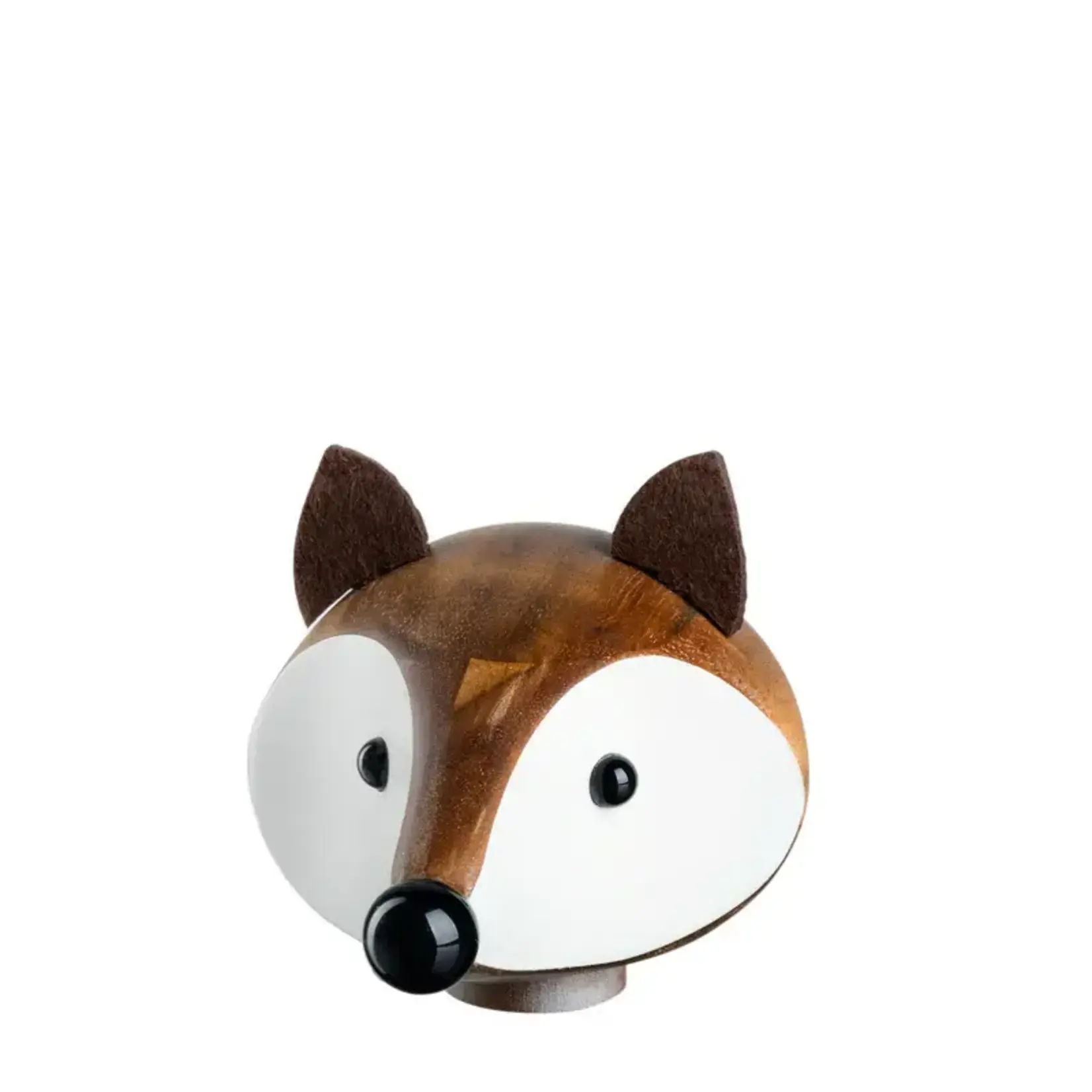 Leonardo Loving Glass Leonardo Fox kruiden molen peper - zout molen houten Vos Leonardo Fox spice mill wood 018698