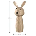 Leonardo Loving Glass Leonardo Rabbit kruiden molen peper - zout molen houten konijn Leonardo Rabbit spice mill wood 018699