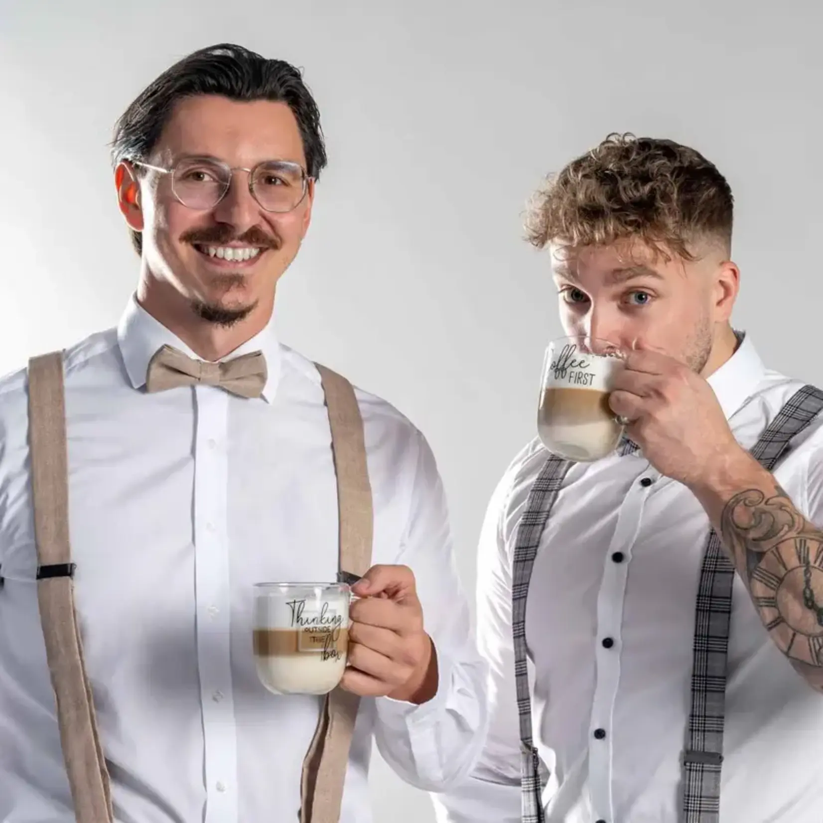 Leonardo Loving Glass Leonardo Ufficio mok 400 ml Coffee First glazen mok glas Leonardo 047077