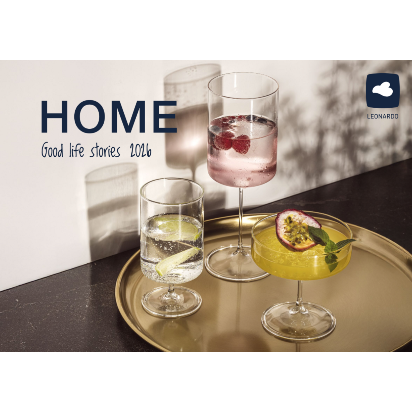 Leonardo Loving Glass Leonardo Basso set-2 320 ml bowls on foot champagne coupes Leonardo Basso 036578