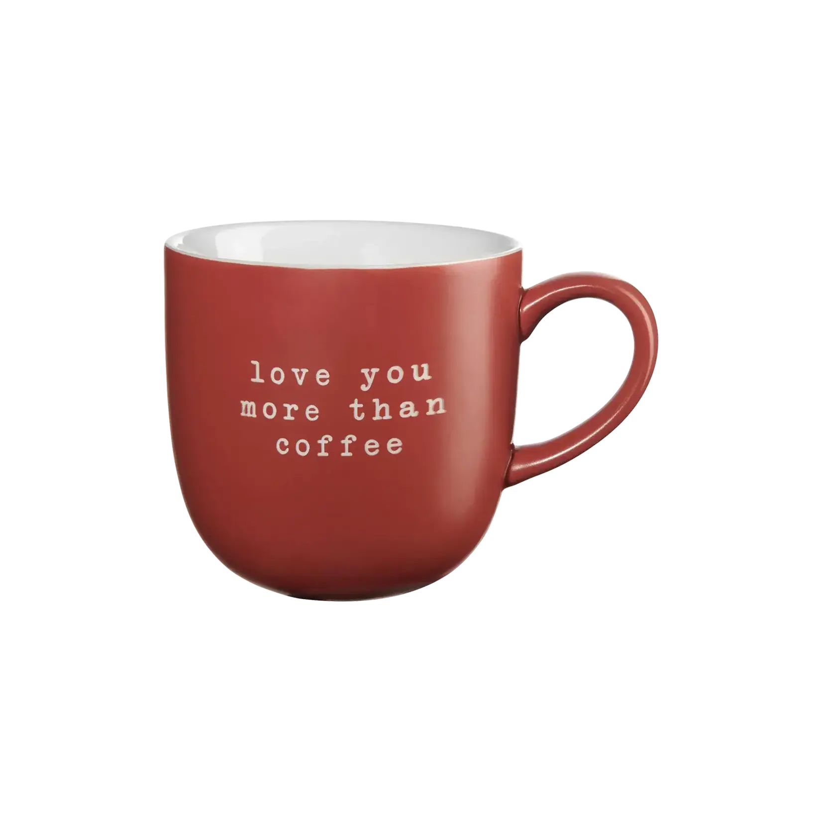 ASA Selection Asa Selection Hey! 350 ml mok Love You More Than Coffee  mug Asa 17077277