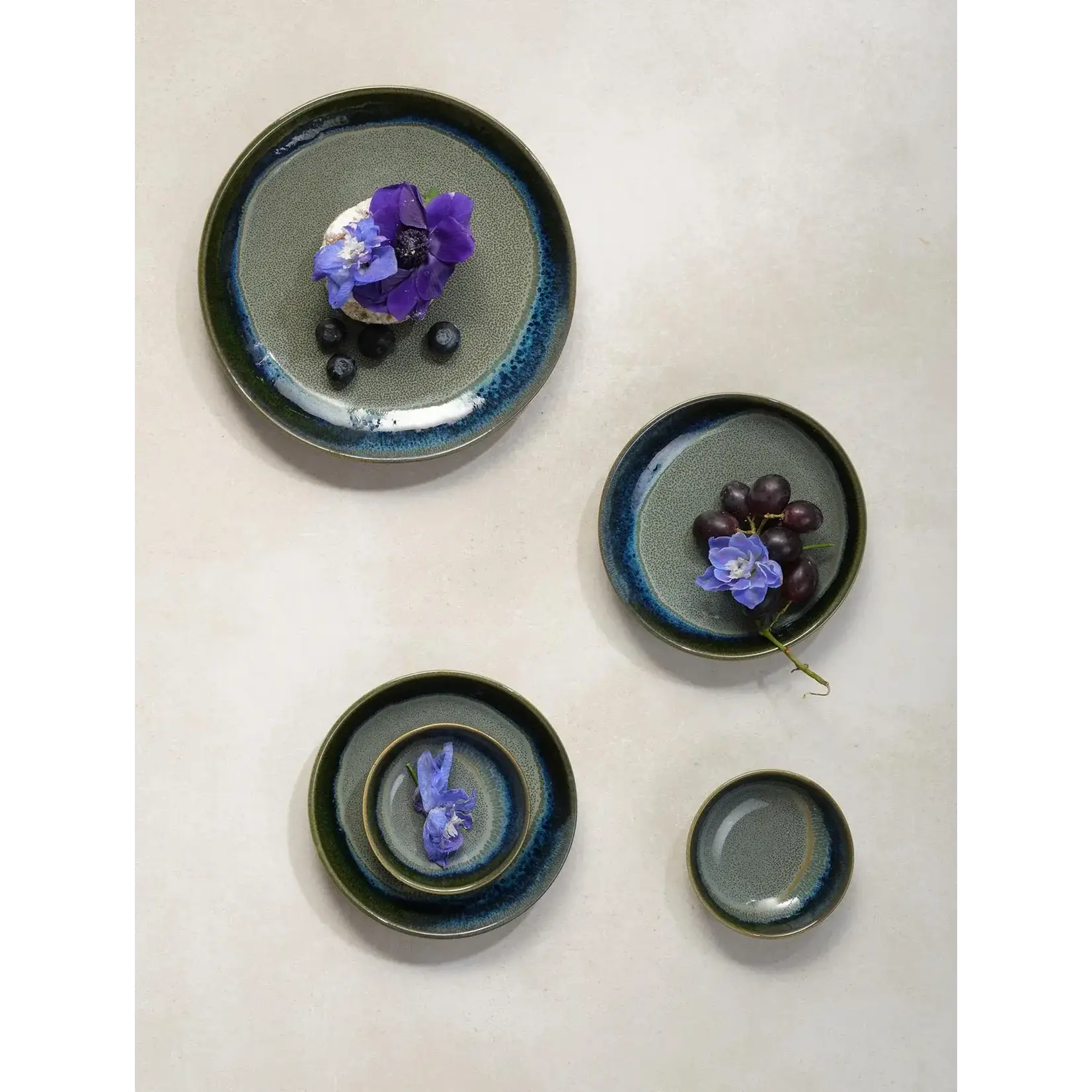 ASA Selection Asa Il Capriccio Bowl Ø 80 mm h 25 mm Blu ondiep schaaltje Blu Asa 51300566