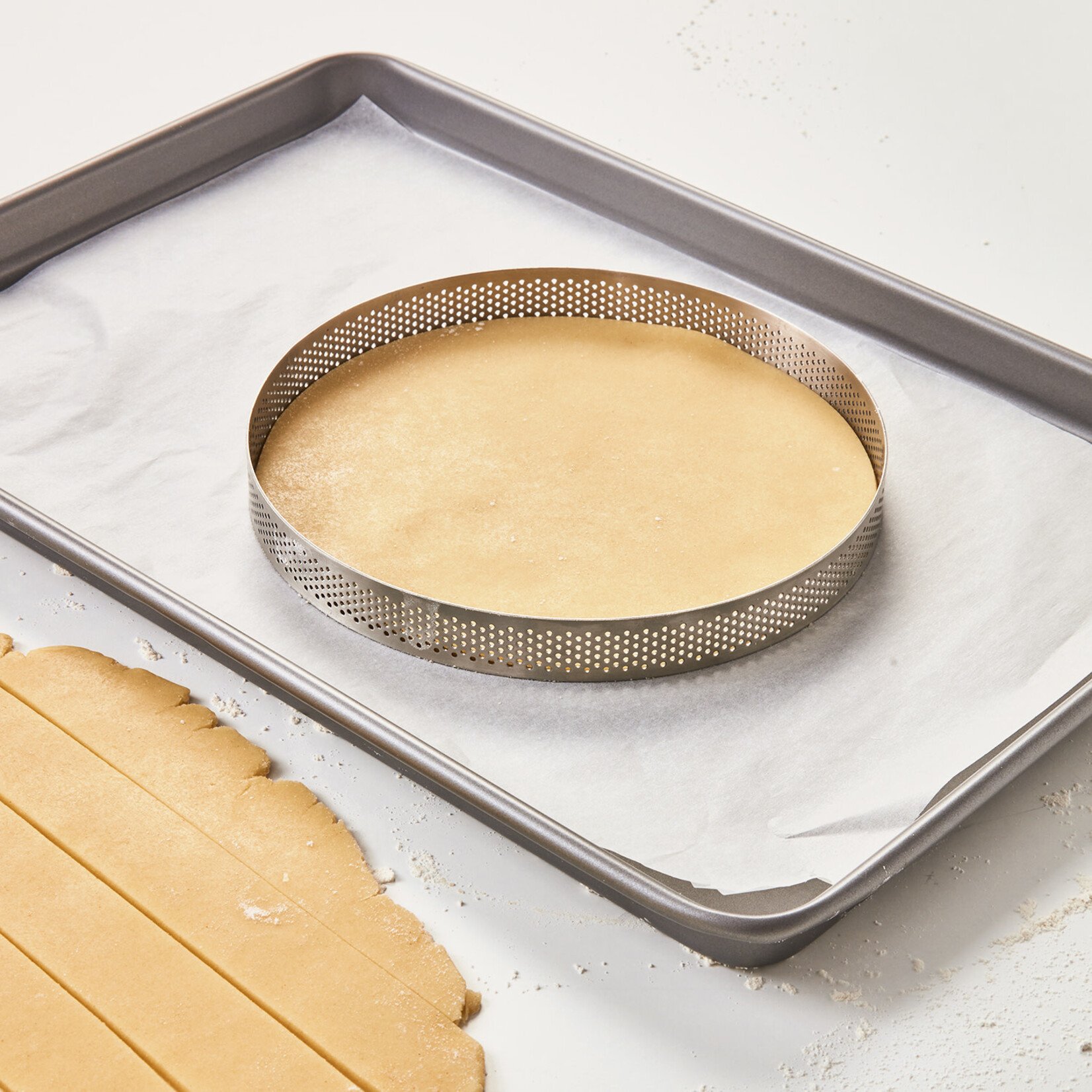 Birkmann bakring geperforeerd taartring Ø 20 cm hoog 4 cm Birkmann Drilled pie ring 20 cm b265967