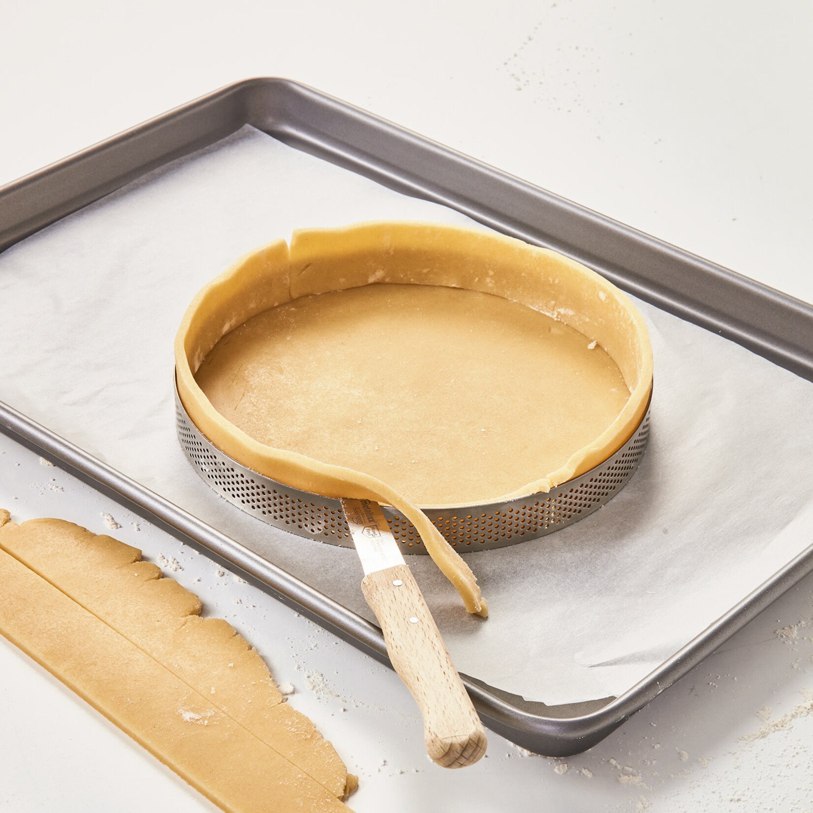 Birkmann bakring geperforeerd taartring Ø 20 cm hoog 4 cm Birkmann Drilled pie ring 20 cm b265967