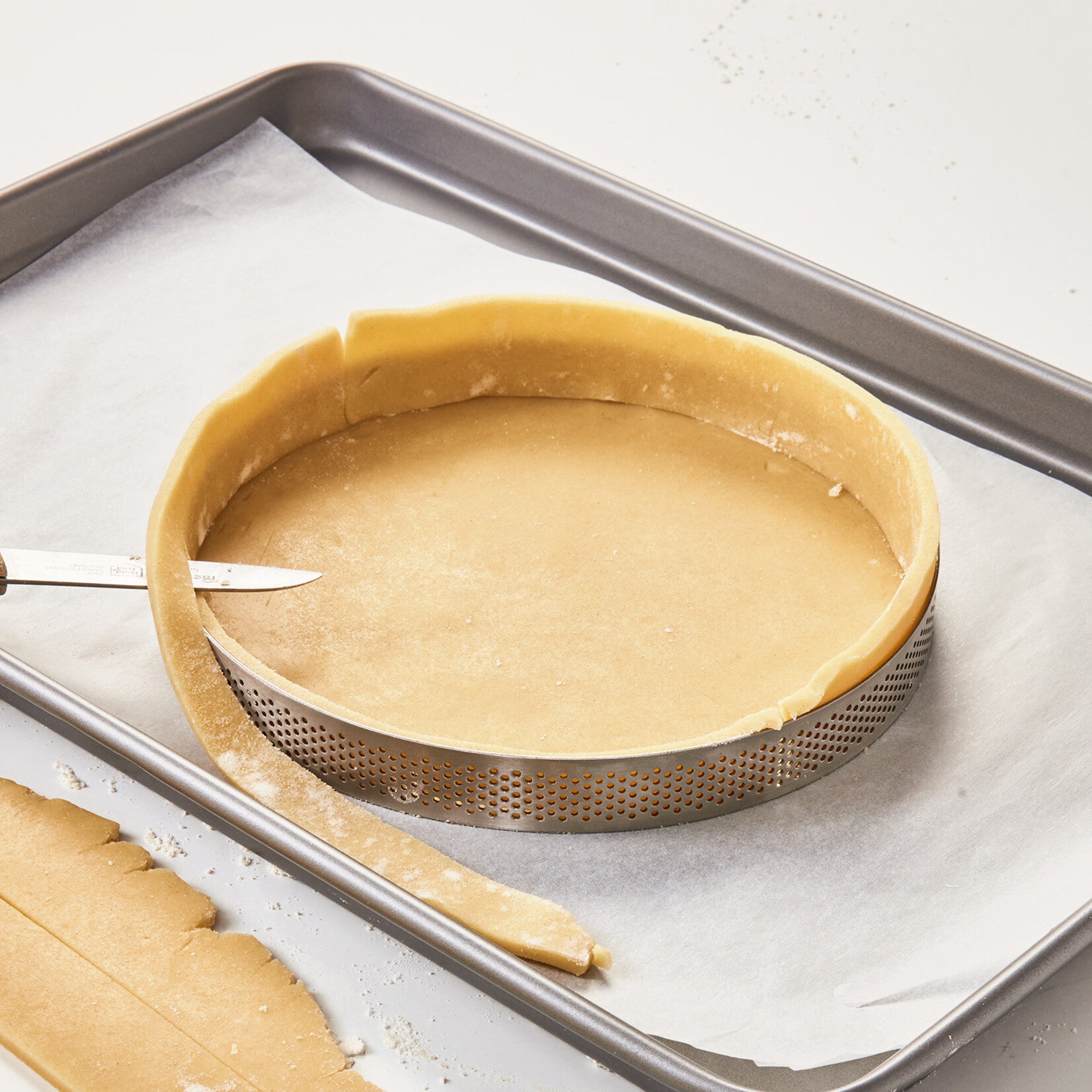 Birkmann bakring geperforeerd taartring Ø 20 cm hoog 4 cm Birkmann Drilled pie ring 20 cm b265967