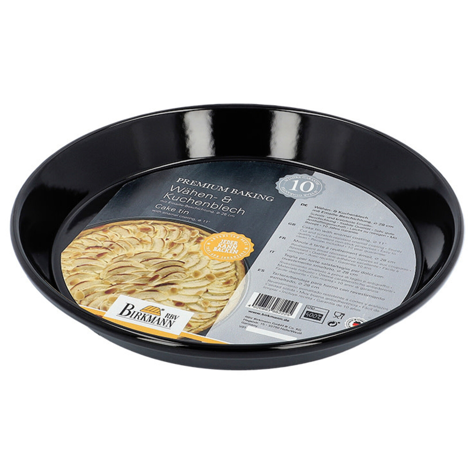 Birkmann Birkmann Premium baking quiche vlaai bakvorm Ø 280 mm h 40 mm geëmailleerde bakvorm Birkmann 882225