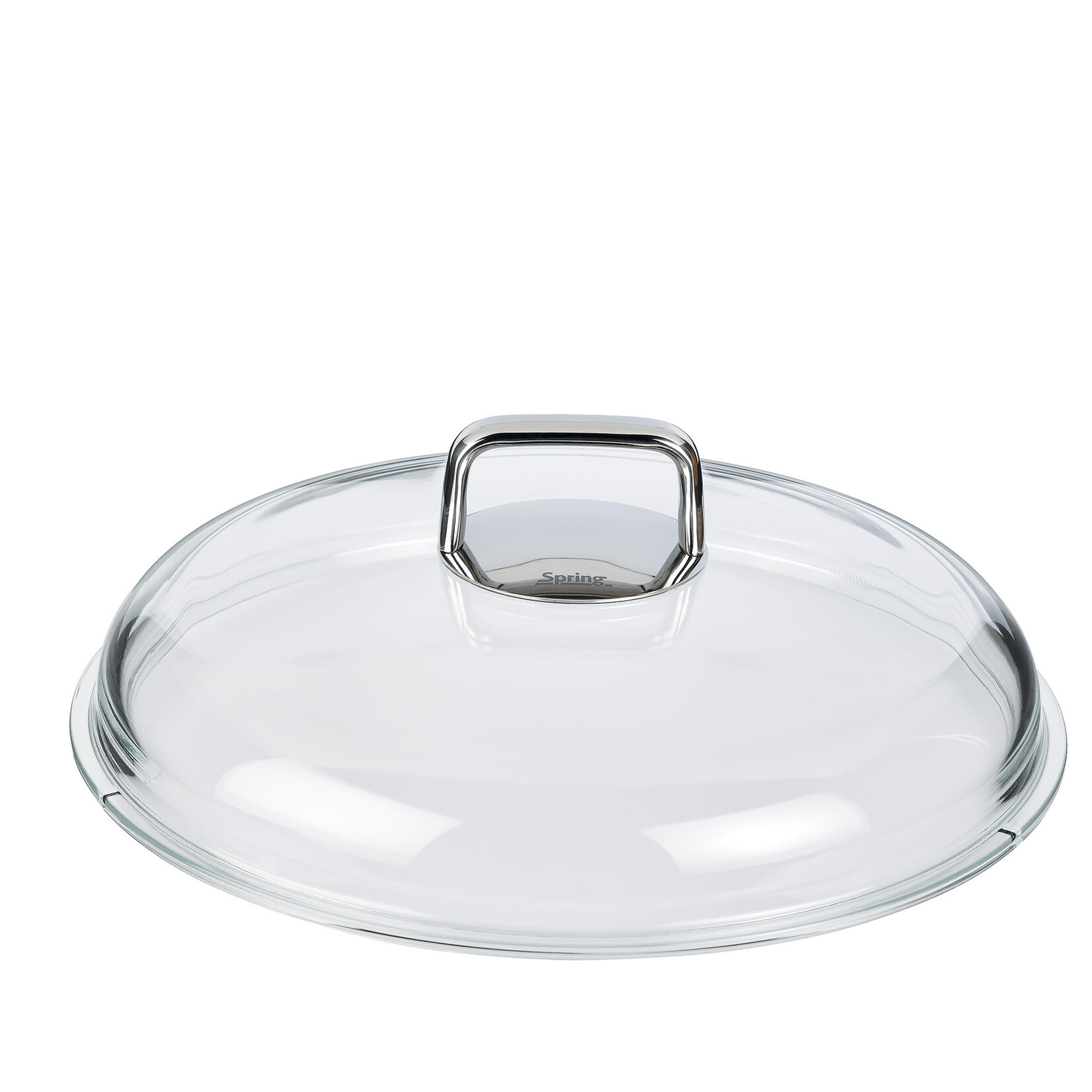 Spring Spring Domo Ø 32 cm hittebestendige glas deksel Ø 32 cm rvs greep Spring 1484906132
