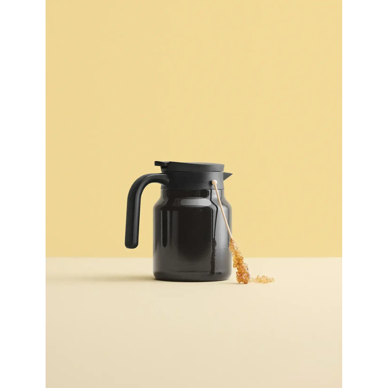 Diverse Merken Rigtig 900 ml thermoskan met theefilter Therm-it Black zwart Rigtig Z00456