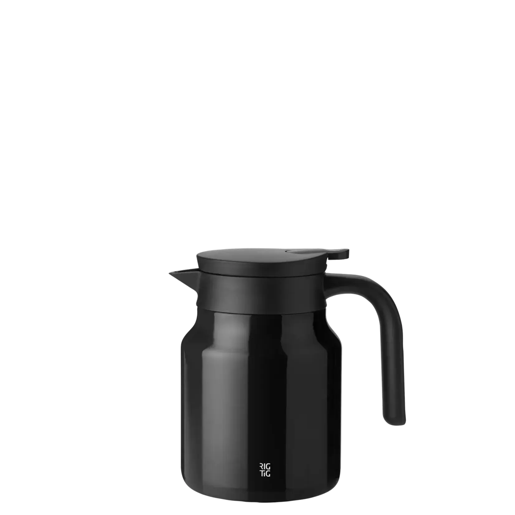 Diverse Merken Rigtig 900 ml thermoskan met theefilter Therm-it Black zwart Rigtig Z00456