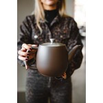 Bredemeijer Bredemeijer dubbelwandige Theepot Vera 900 ml donker bruin met theefilter  Bredemeijer 111101
