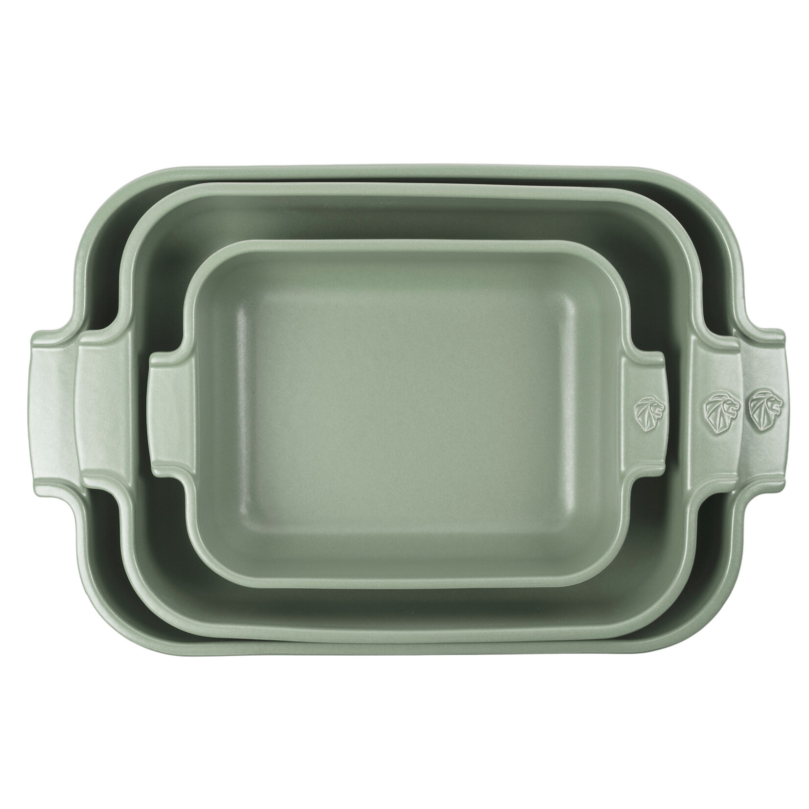 Peugeot Peugeot Appolia Varen groen ovenschaal 2.7 liter 32 cm 260x200x65 Vert Fougere Peugeot 63092