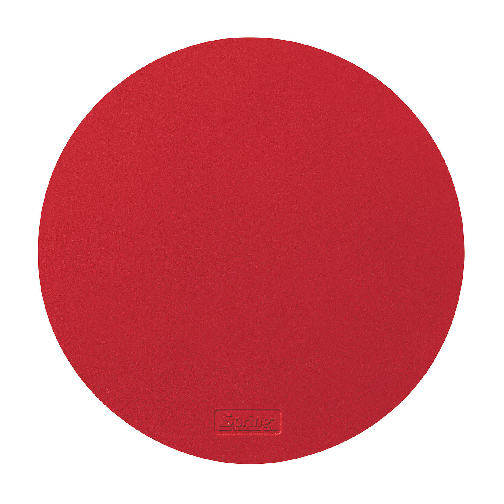 Spring set-2 22 cm inductieplaatbeschermers rood Spring plaatbescherming 2 stuks 22 cm Spring 20944115622