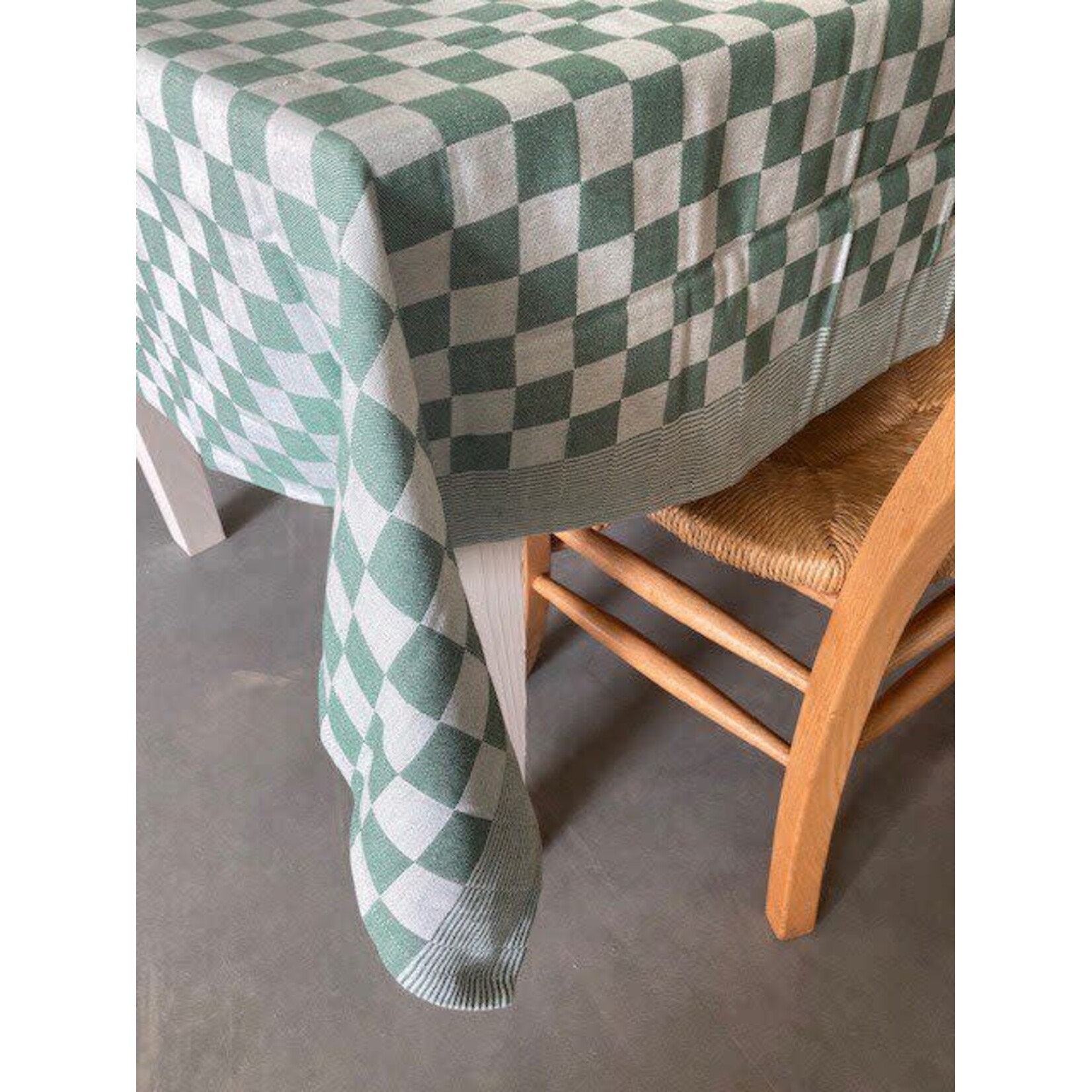Ddddd DDDDD. Tafelkleed 140 x 240 mm Barbeque Green 100 % Katoen DDDDD A95282