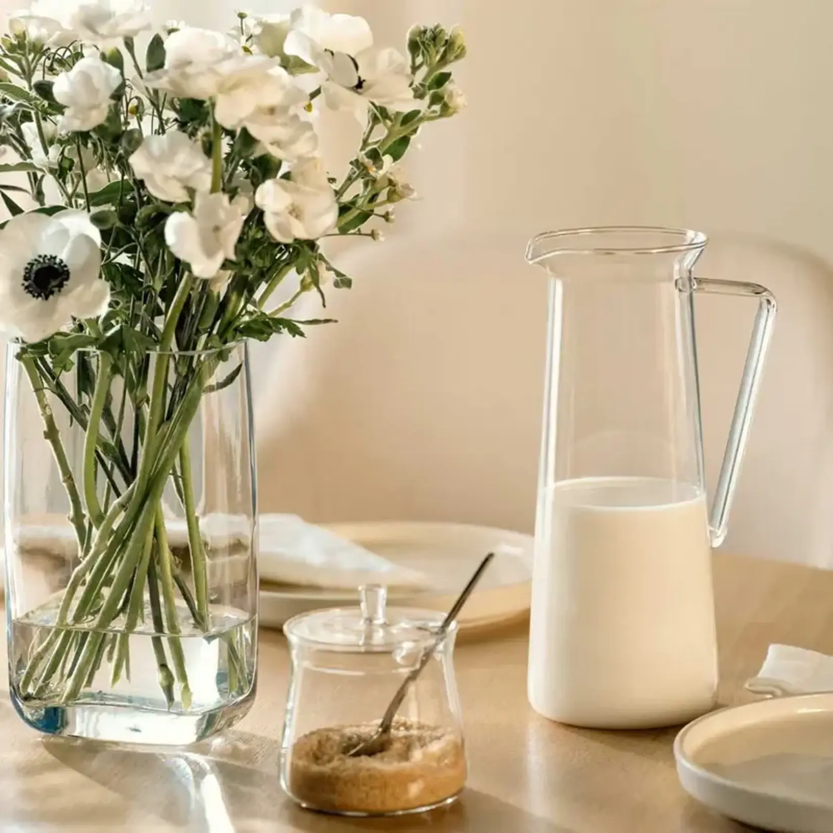 Leonardo Loving Glass Leonardo Giorno Jug Karaf 1.1 liter 1100 ml kan Giorno Leonardo 077061