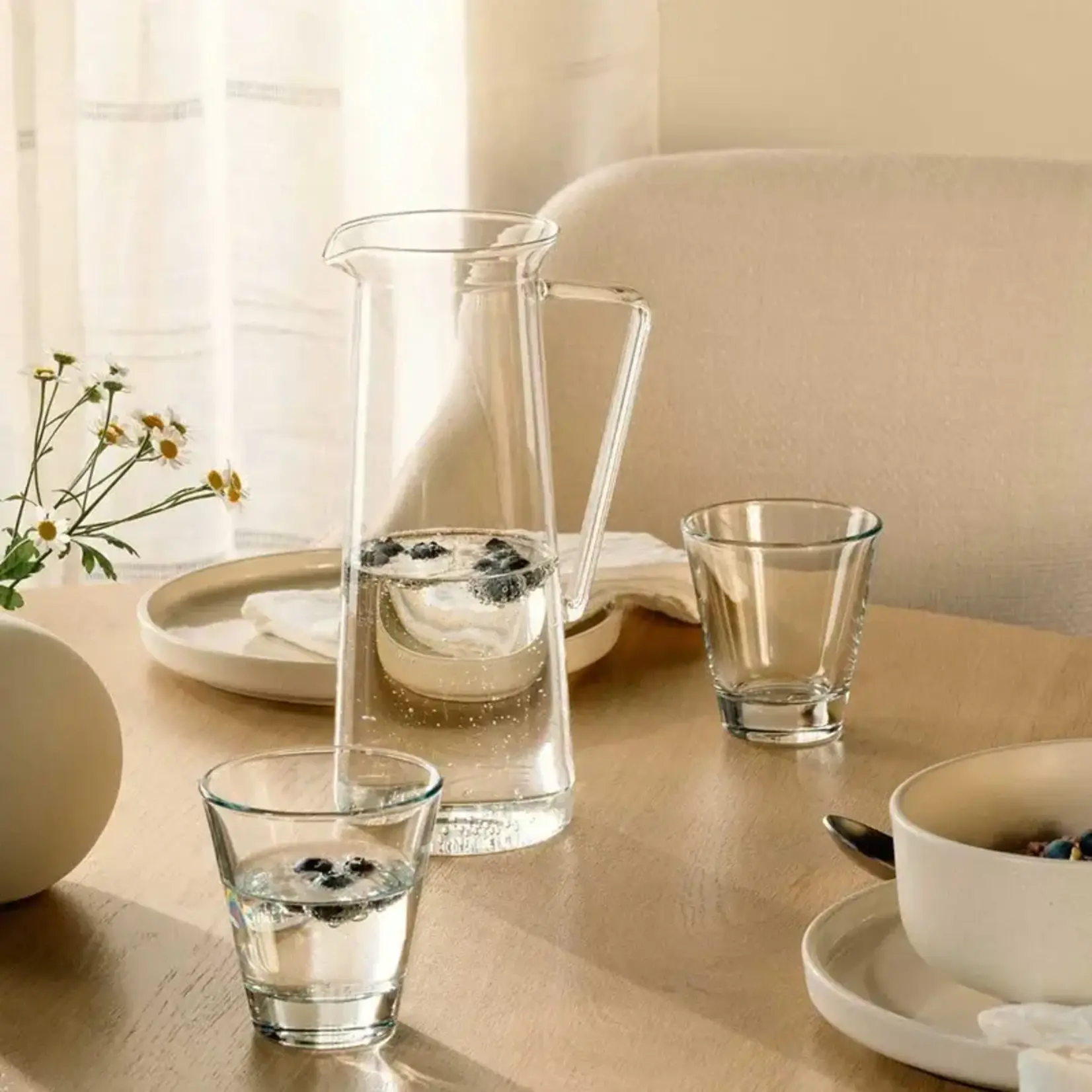 Leonardo Loving Glass Leonardo Giorno Jug Karaf 1.1 liter 1100 ml kan Giorno Leonardo 077061