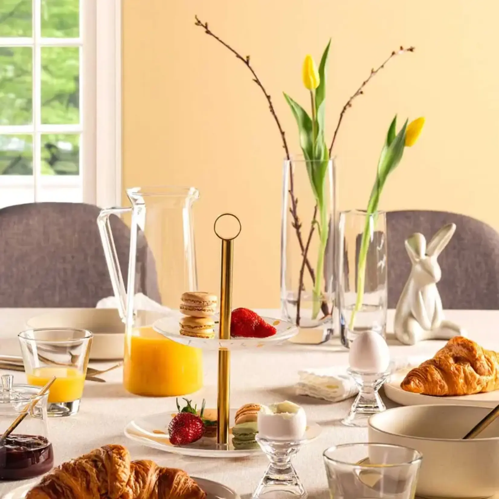 Leonardo Loving Glass Leonardo Giorno Jug Karaf 1.1 liter 1100 ml kan Giorno Leonardo 077061