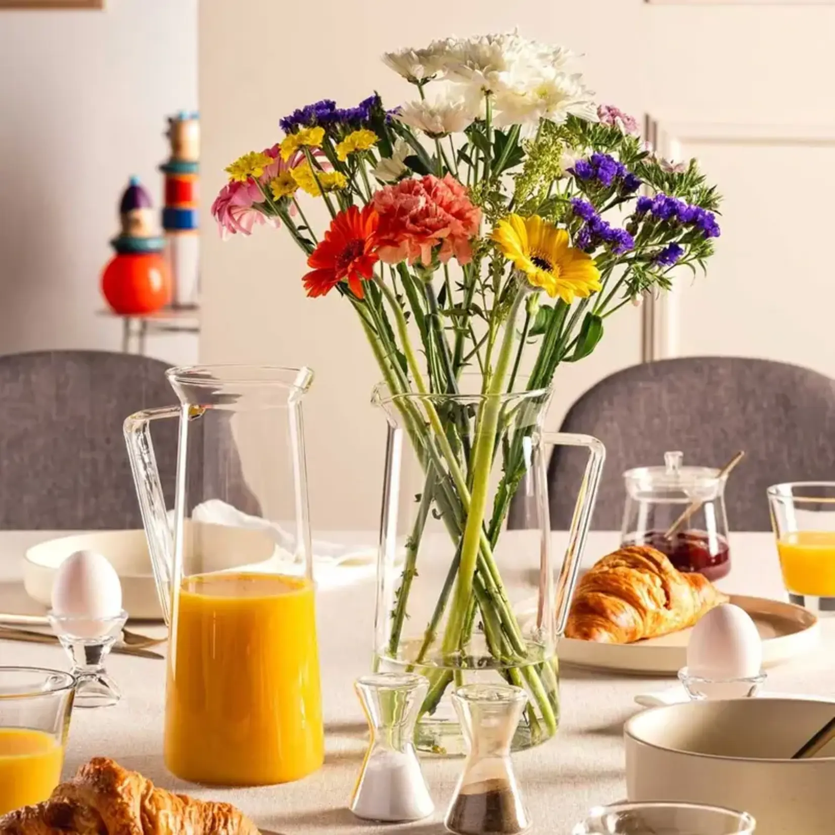 Leonardo Loving Glass Leonardo Giorno Jug Karaf 1.6 liter 1600 ml kan Giorno Leonardo 077062