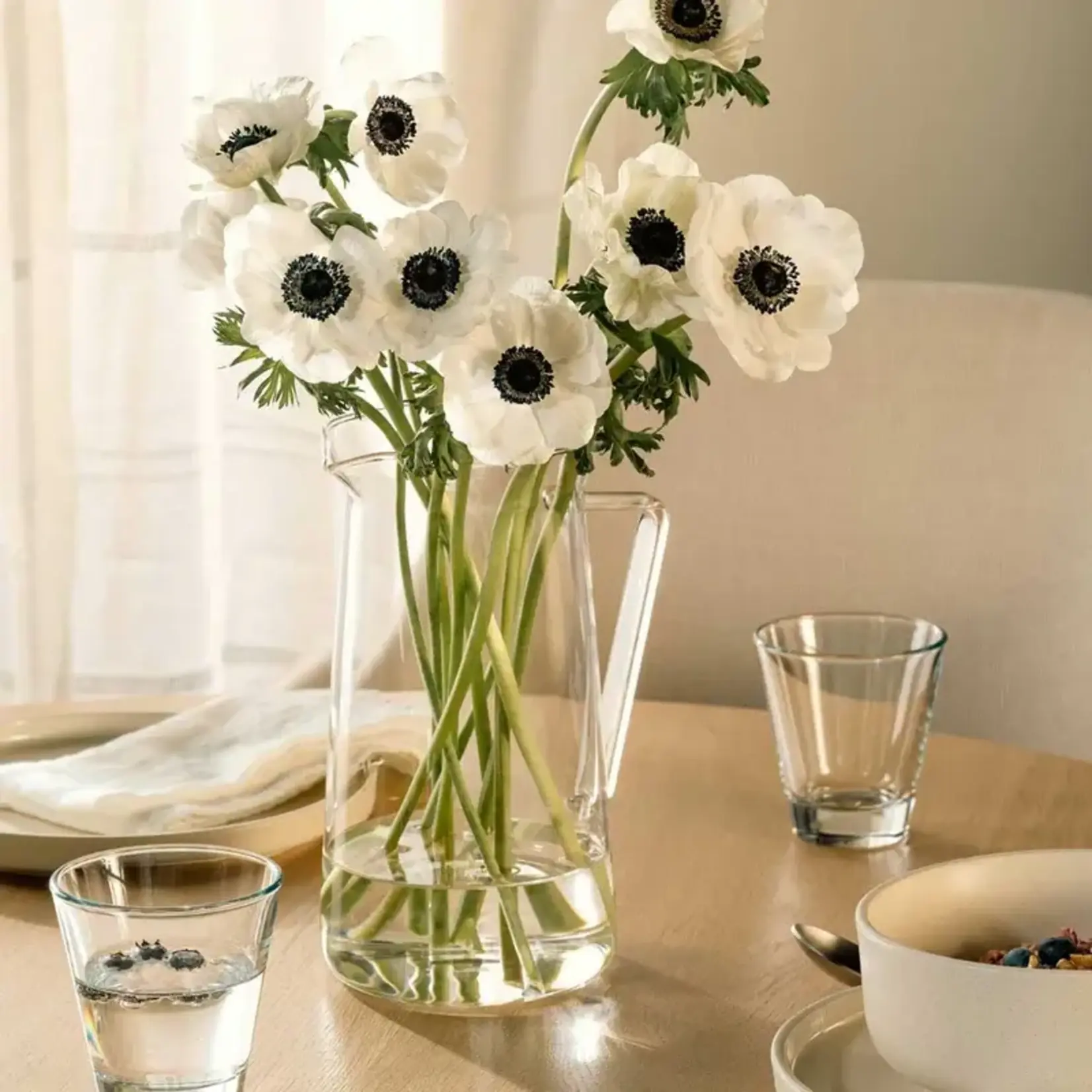 Leonardo Loving Glass Leonardo Giorno Jug Karaf 1.6 liter 1600 ml kan Giorno Leonardo 077062