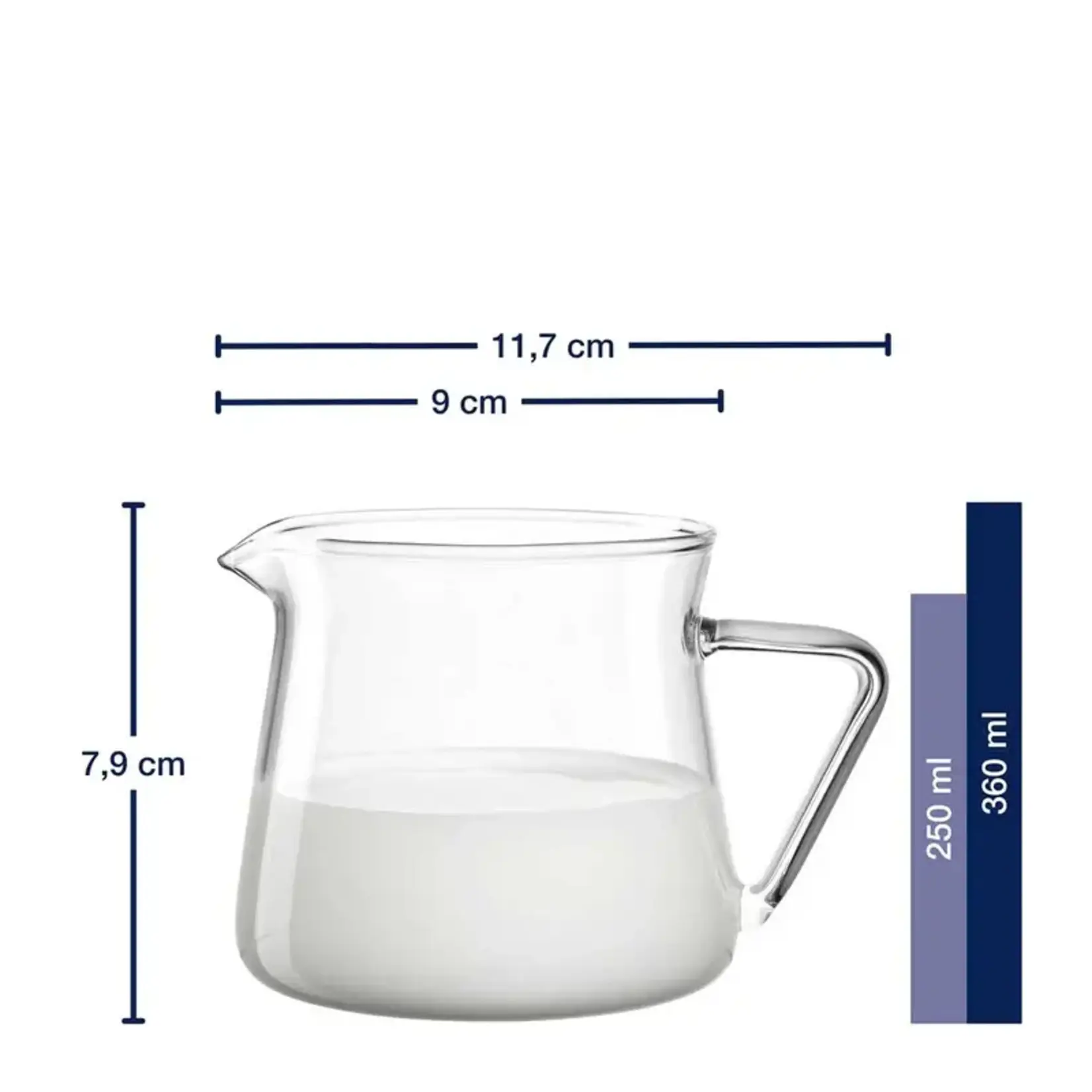 Leonardo Loving Glass Leonardo Giorno Jug Karaf 0.25 liter 250 ml kan room kan Giorno Leonardo 077063