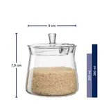 Leonardo Loving Glass Leonardo Giorno tin potje met deksel  0.25 liter 250 ml suiker pot Giorno Leonardo 077064