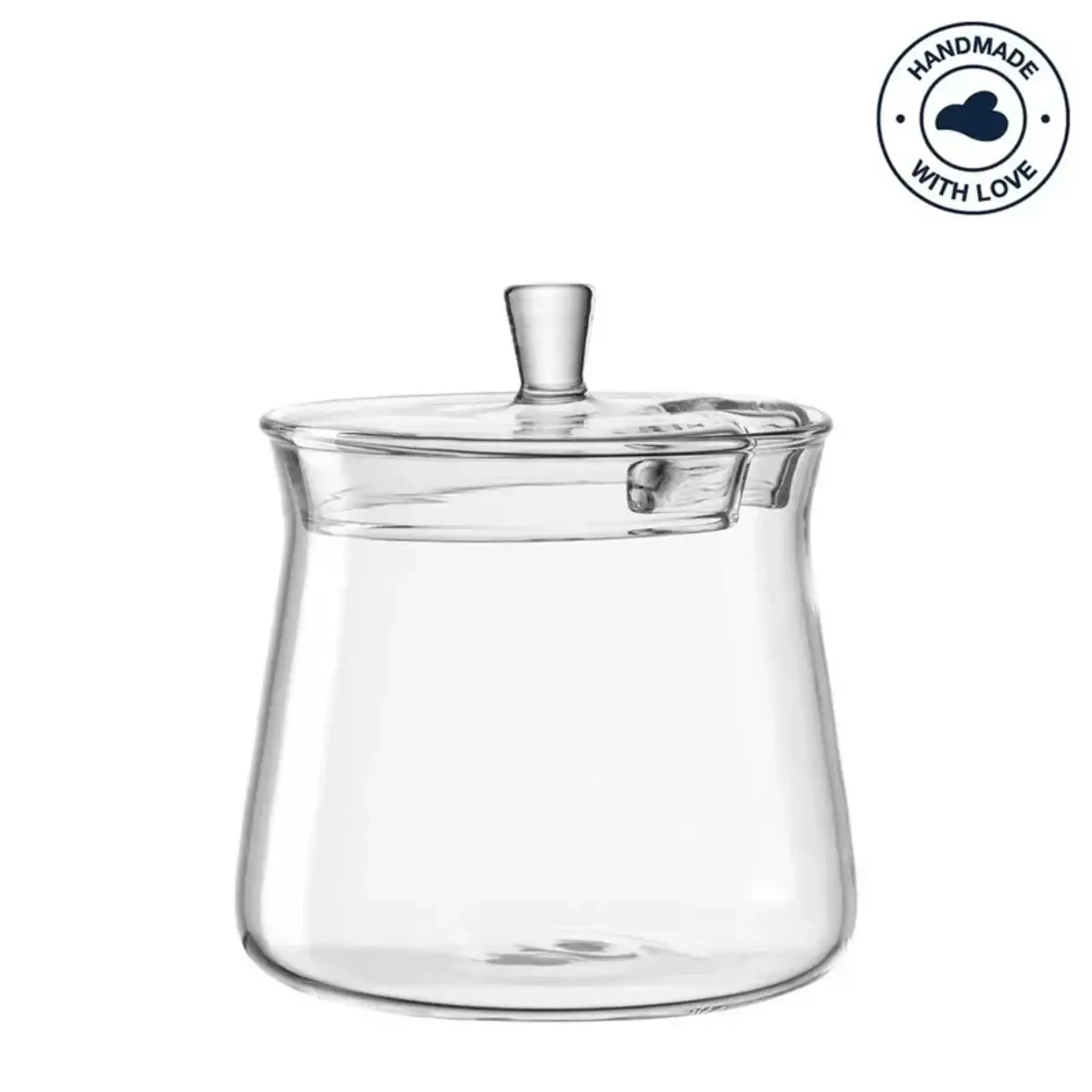 Leonardo Loving Glass Leonardo Giorno tin potje met deksel  0.25 liter 250 ml suiker pot Giorno Leonardo 077064