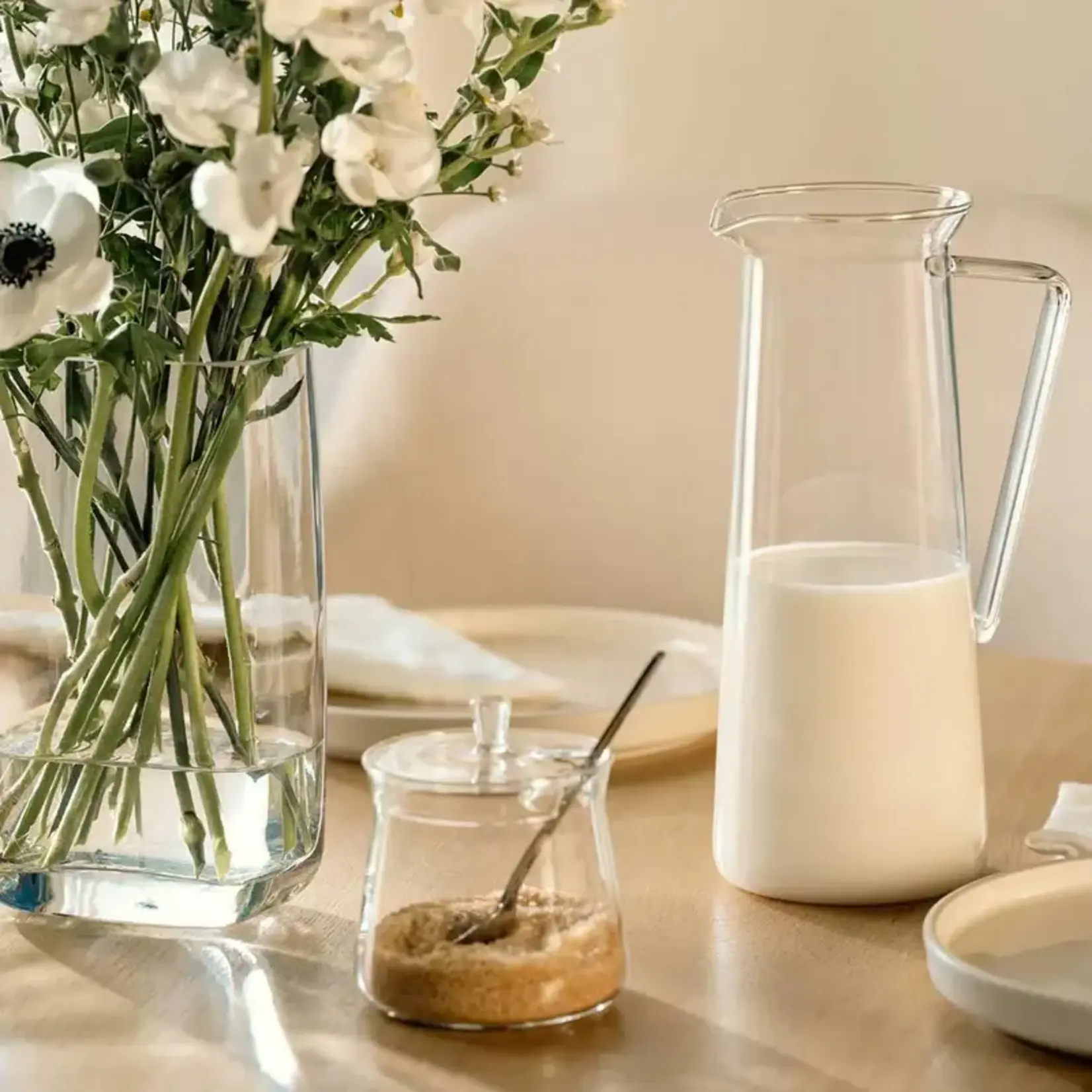 Leonardo Loving Glass Leonardo Giorno tin potje met deksel  0.25 liter 250 ml suiker pot Giorno Leonardo 077064