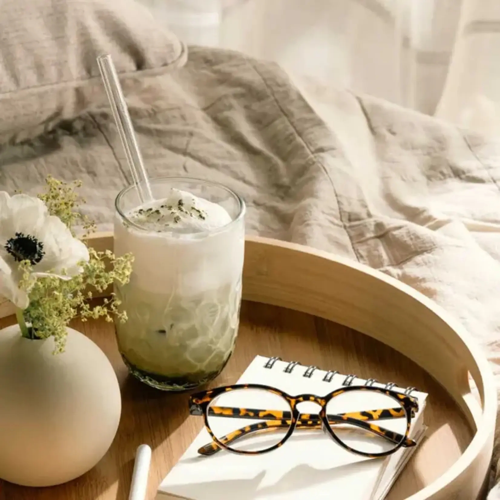 Leonardo Loving Glass Leonardo Gocce druppel 2 set-2 390 ml latte Macchiato glazen Leonardo 055188