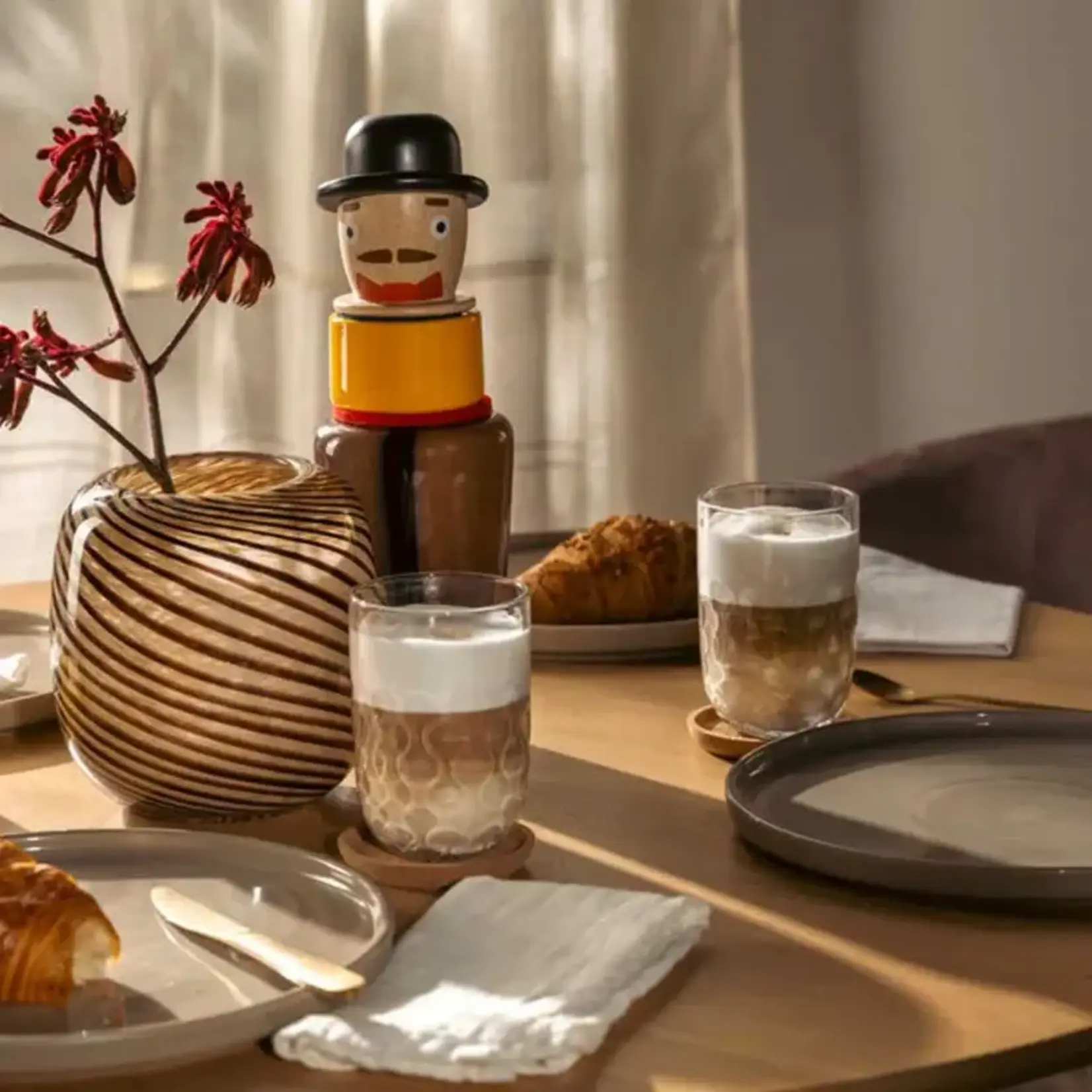 Leonardo Loving Glass Leonardo Gocce druppel 2 set-2 390 ml latte Macchiato glazen Leonardo 055188