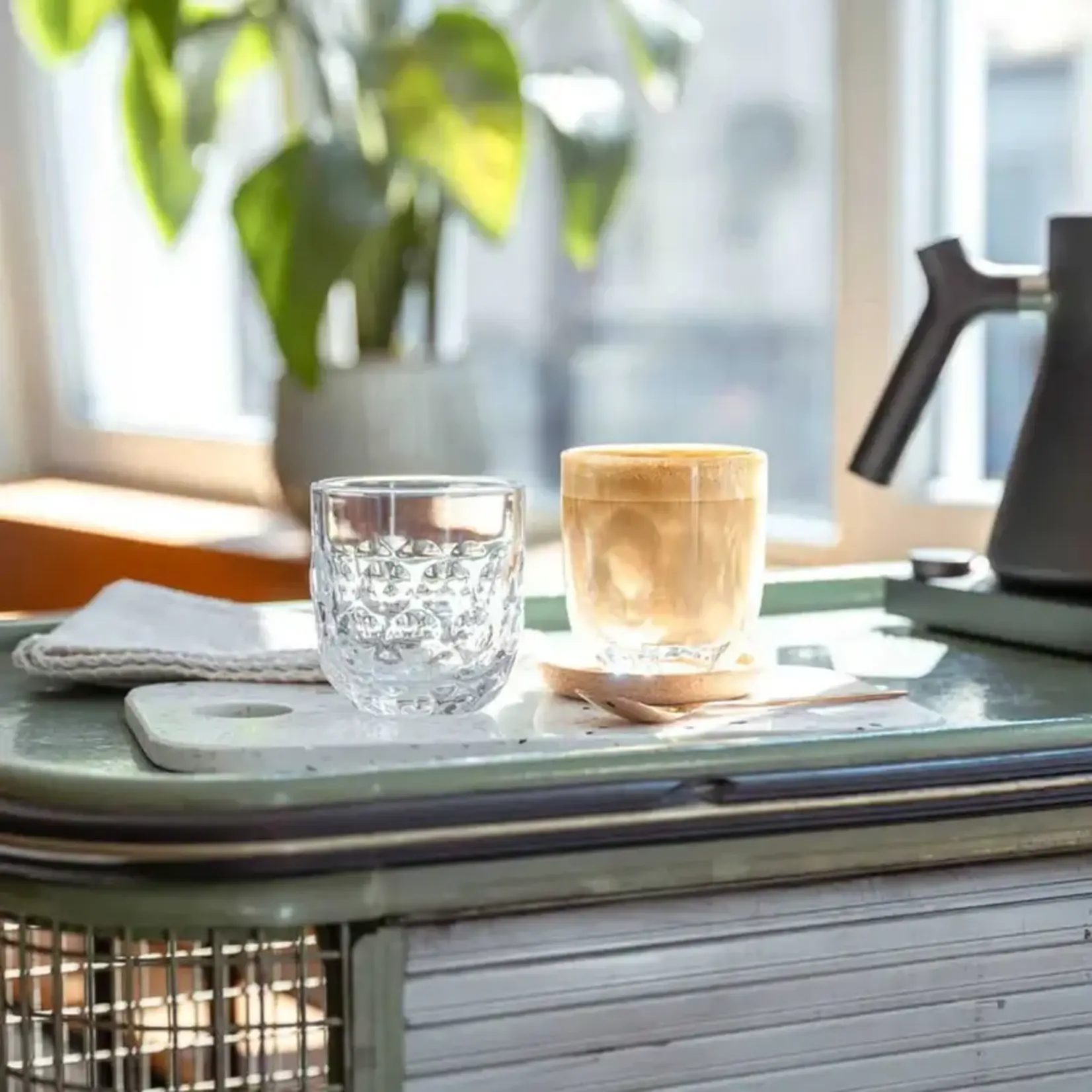 Leonardo Loving Glass Leonardo Gocce druppel 1 set-2 90 ml Espresso glazen Leonardo 055179