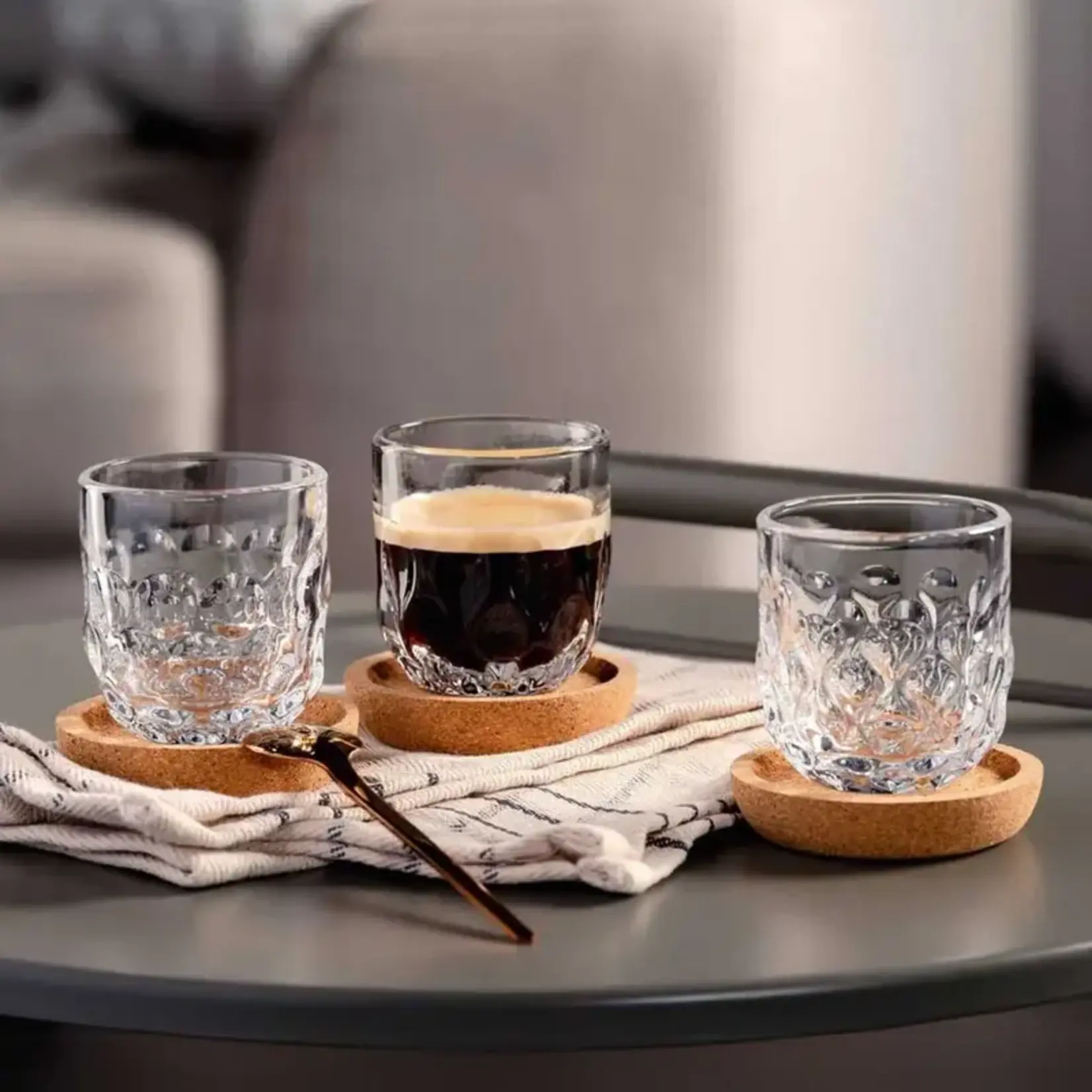 Leonardo Loving Glass Leonardo Gocce druppel 2 set-2 90 ml Espresso glazen Leonardo 055180