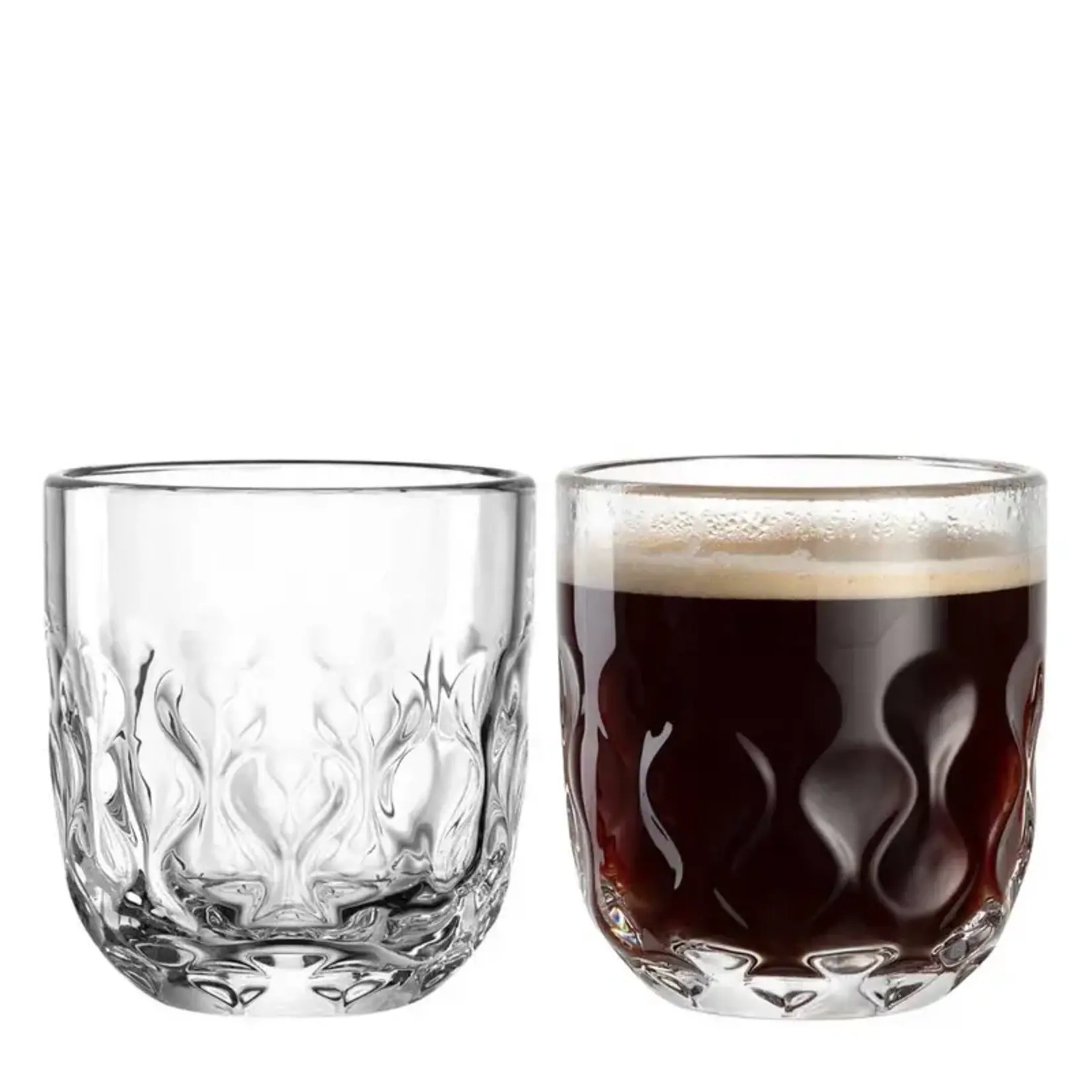 Leonardo Loving Glass Leonardo Gocce druppel 2 set-2 220 ml koffie glazen Leonardo 055183