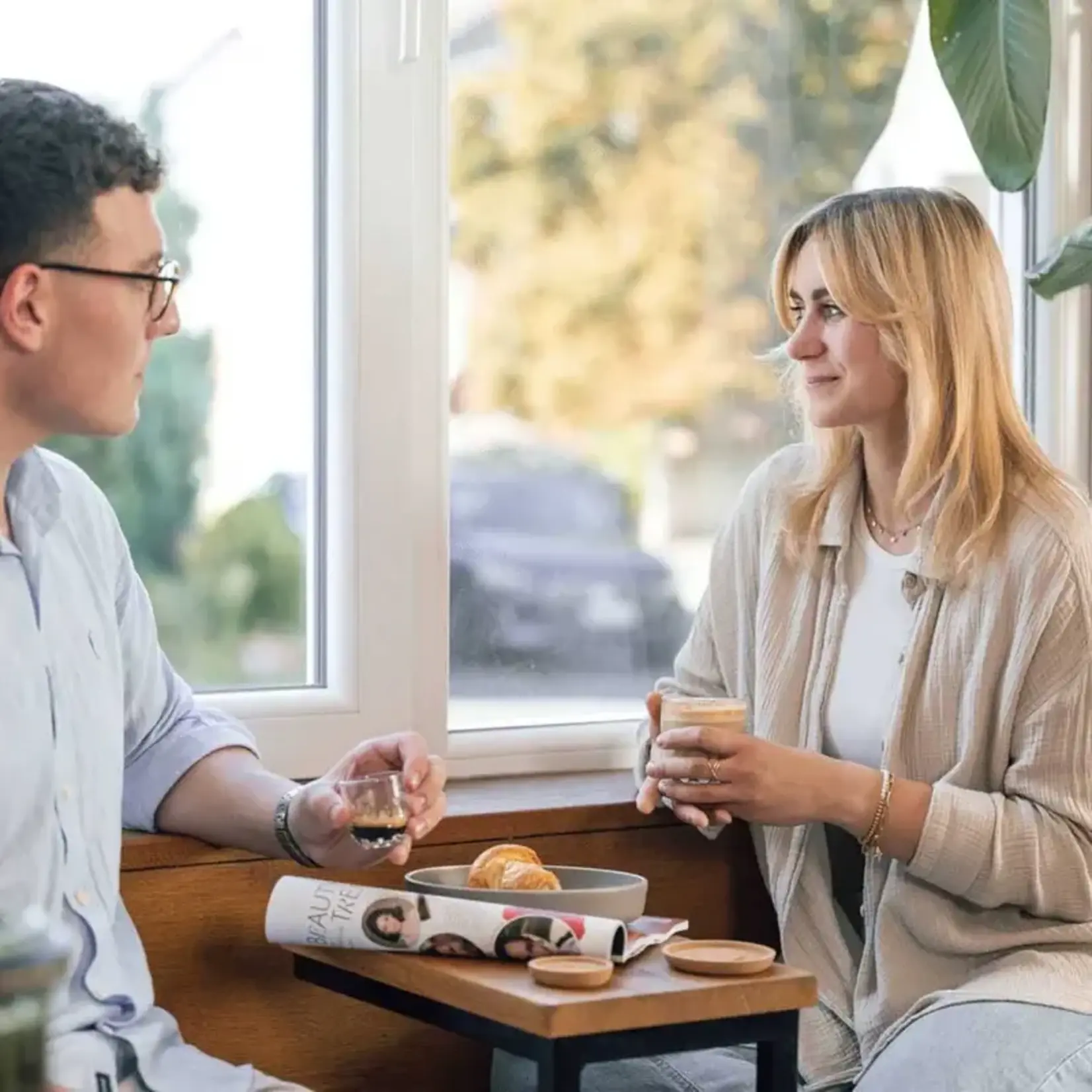 Leonardo Loving Glass Leonardo Gocce druppel 2 set-2 220 ml koffie glazen Leonardo 055183